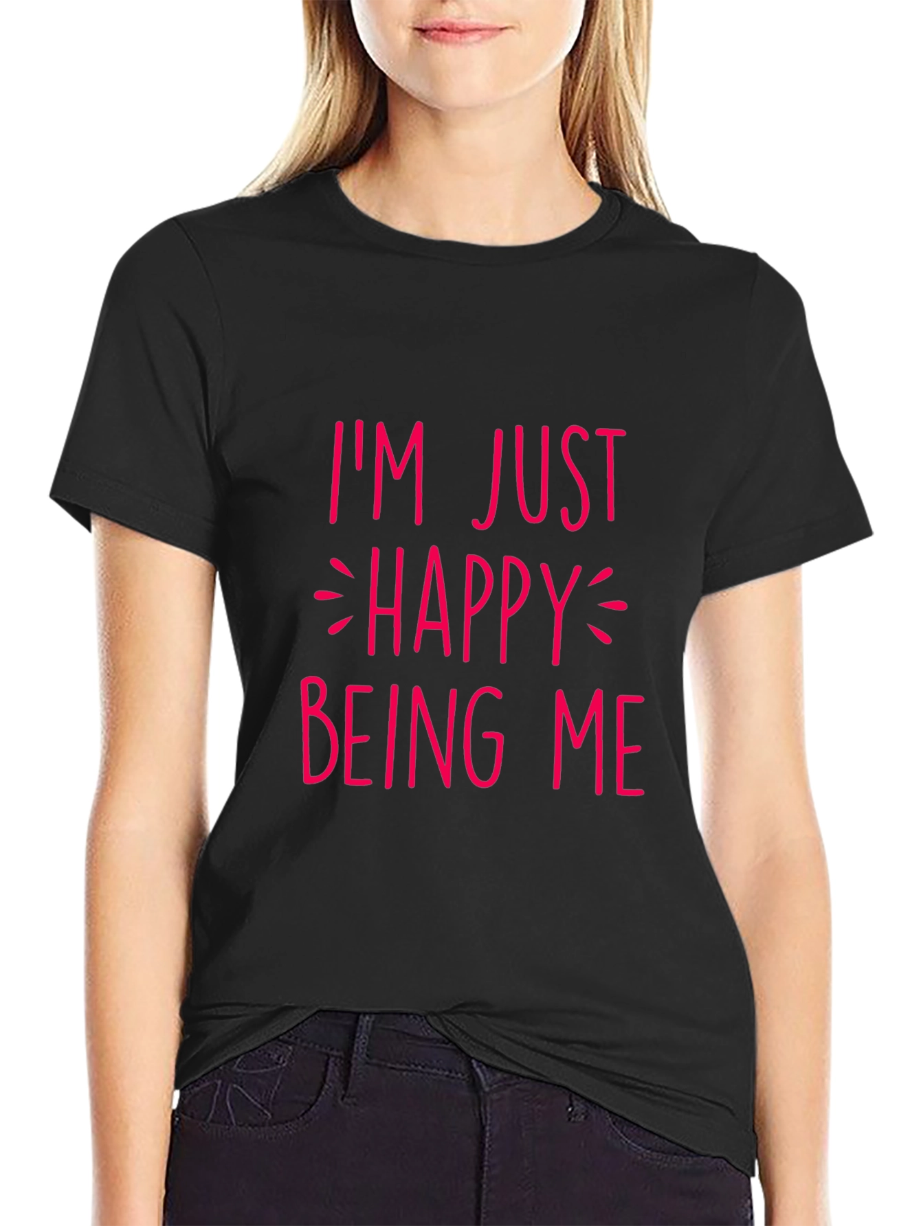 Happy Being Me Graphic T-Shirt