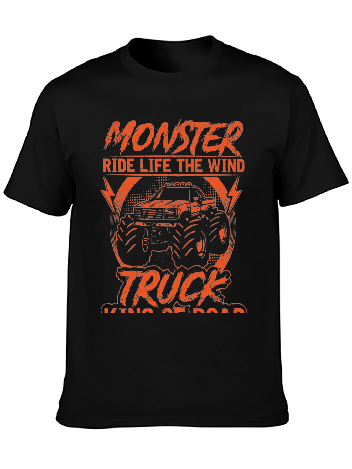 Monster Truck Graphic Tee - Ride the Wind
