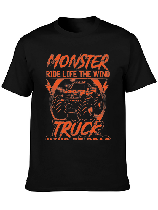 Monster Truck Graphic Tee - Ride the Wind