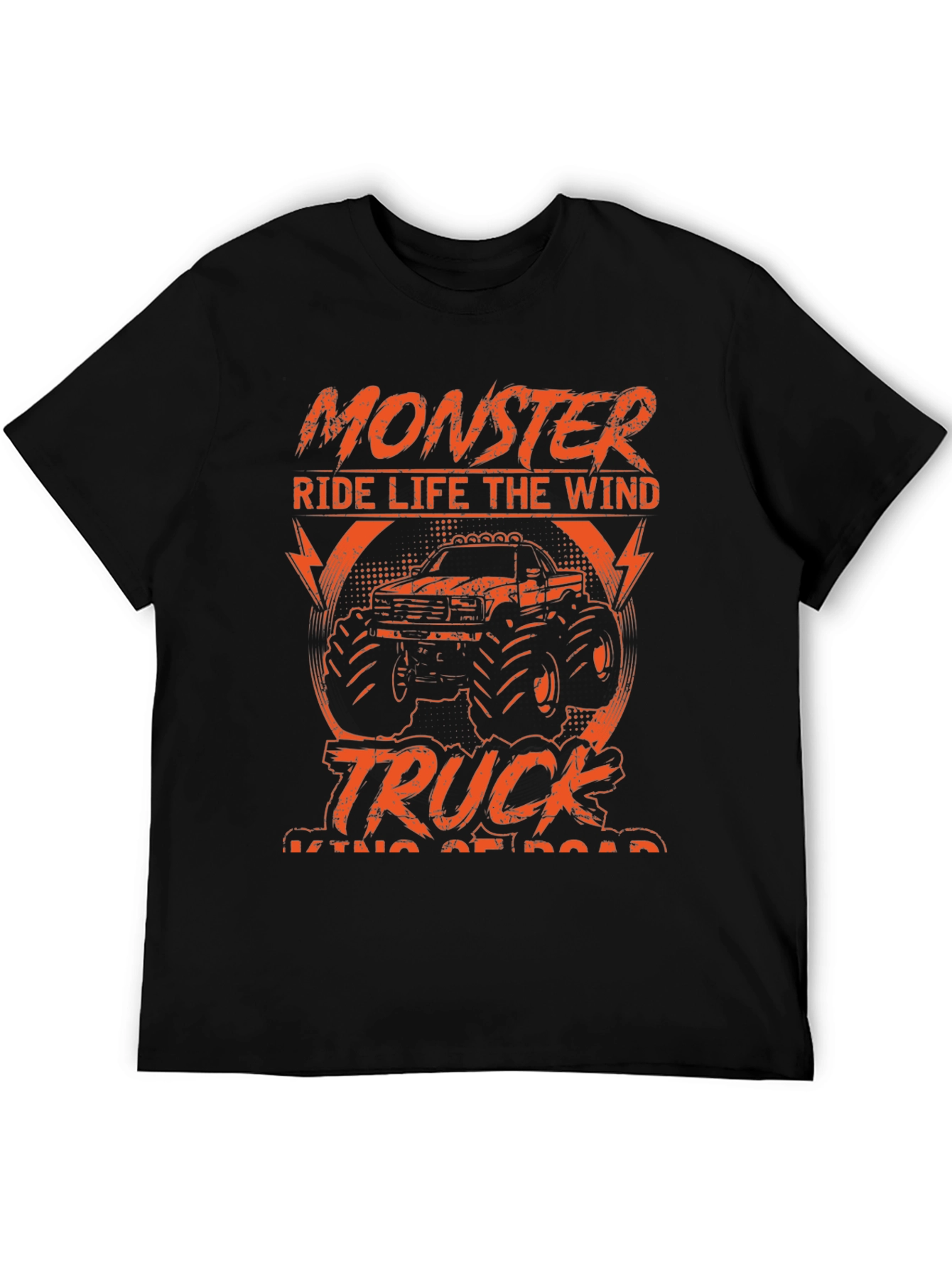 Monster Truck Graphic Tee - Ride the Wind