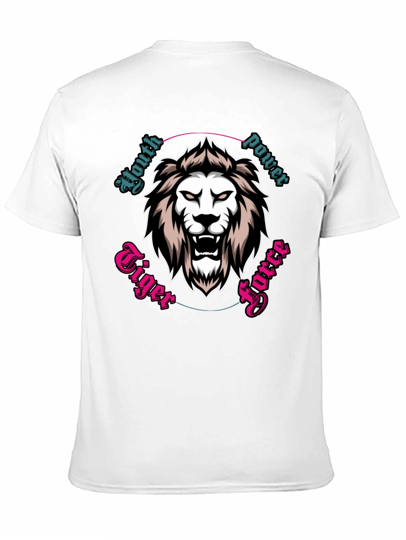 Youth Power Tiger Force Black Graphic Tee