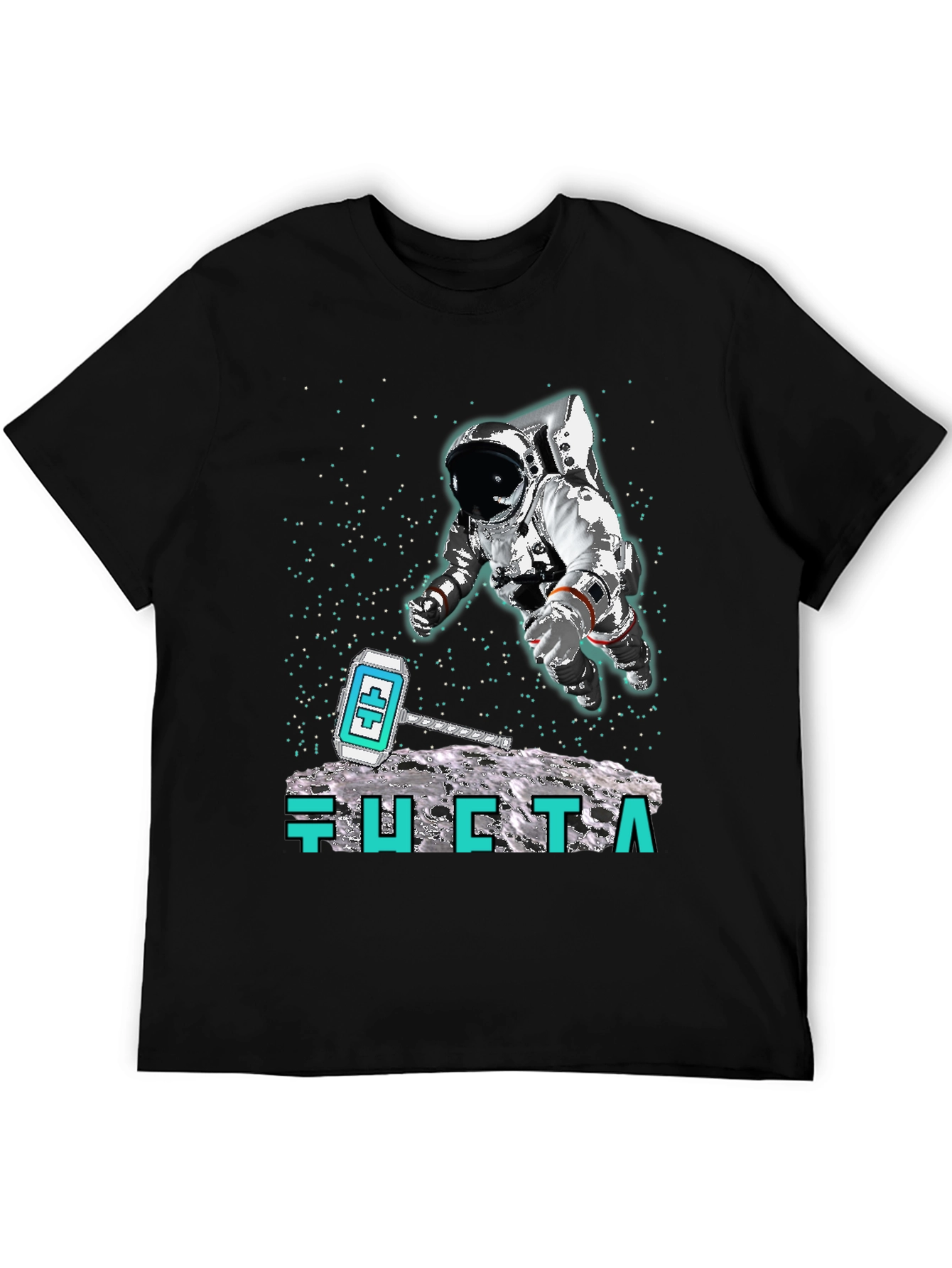 Astronaut Moon Landing T-Shirt - Crypto Hammer