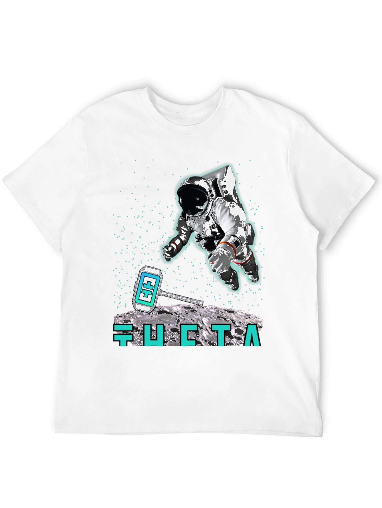 Astronaut Moon Landing T-Shirt - Crypto Hammer