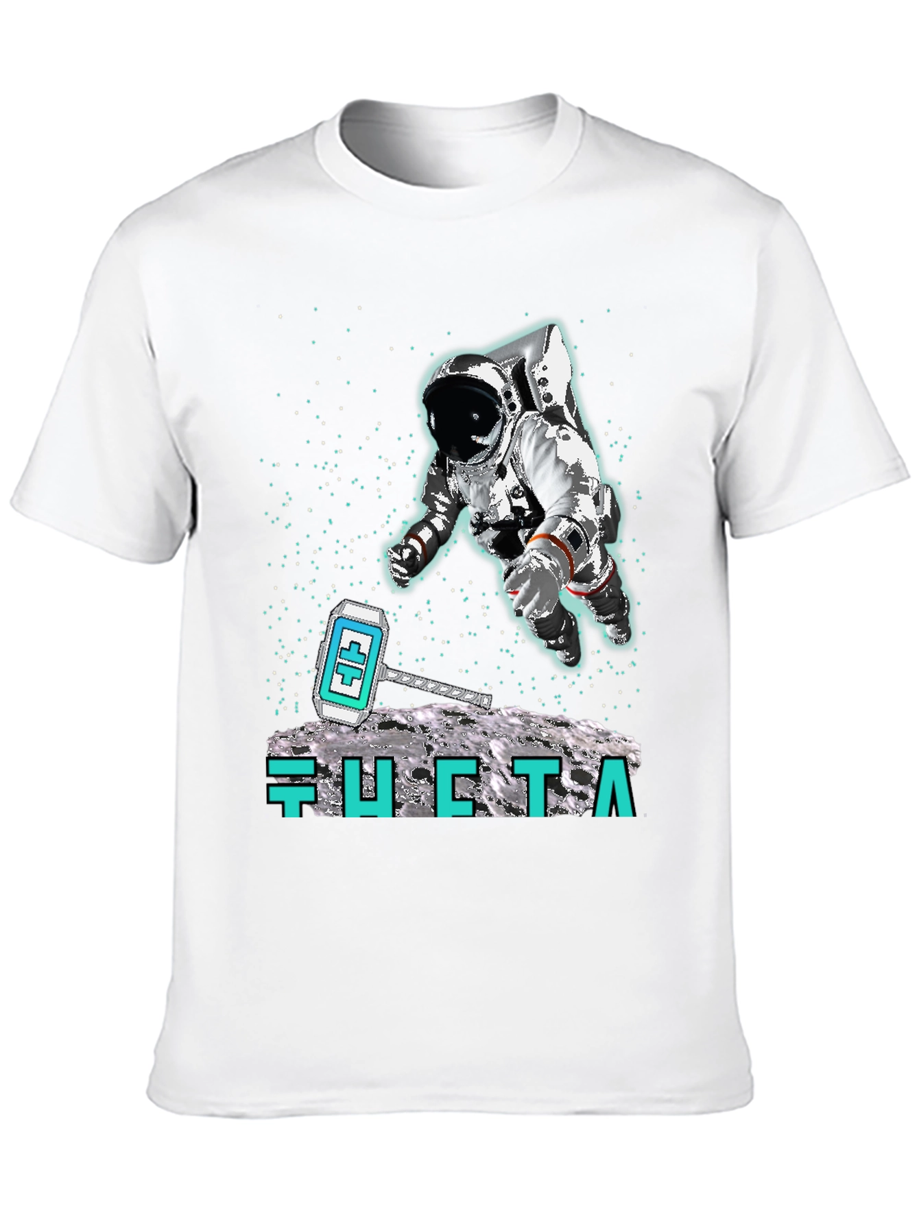 Astronaut Moon Landing T-Shirt - Crypto Hammer