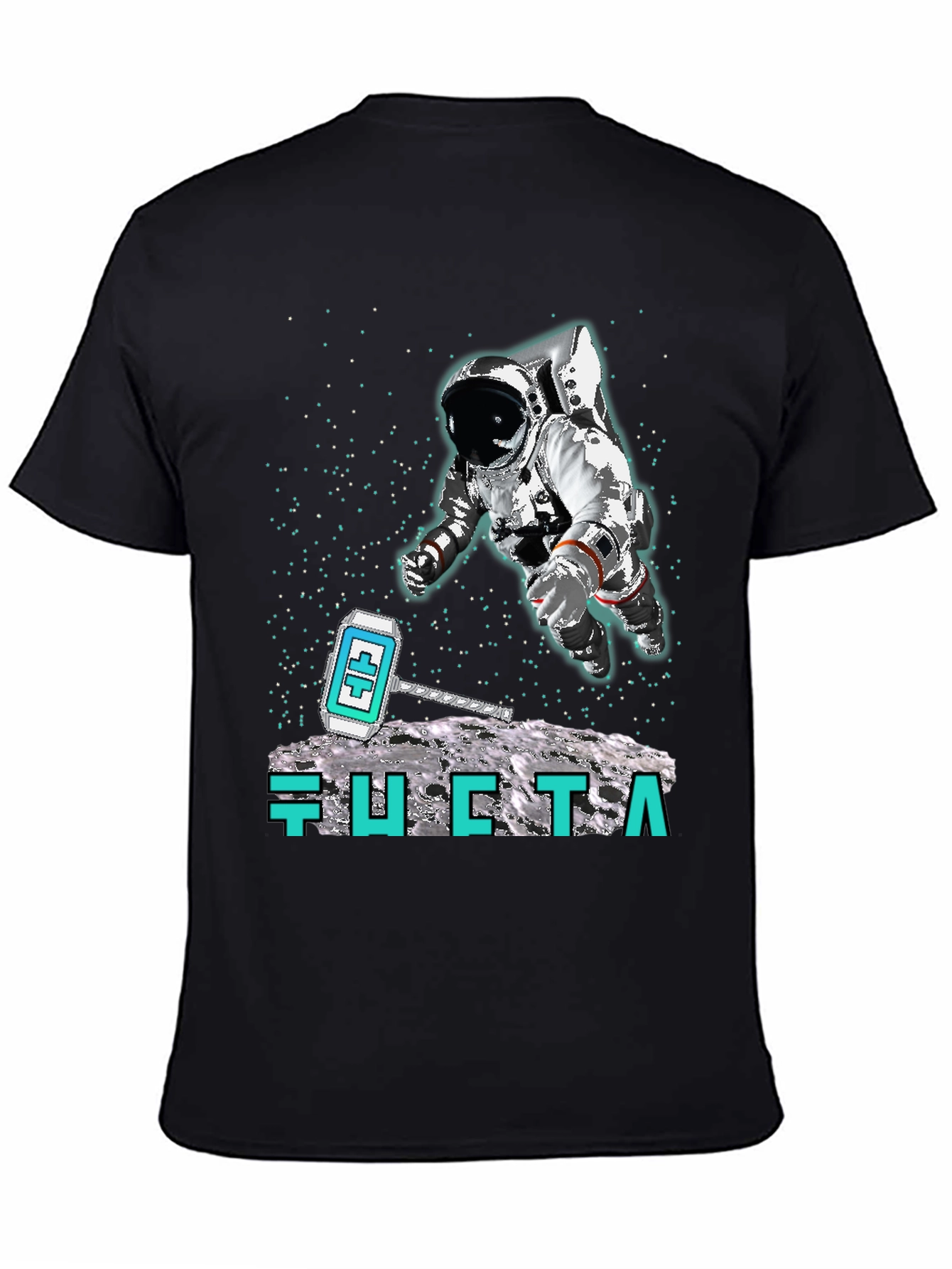 Astronaut Moon Landing T-Shirt - Crypto Hammer