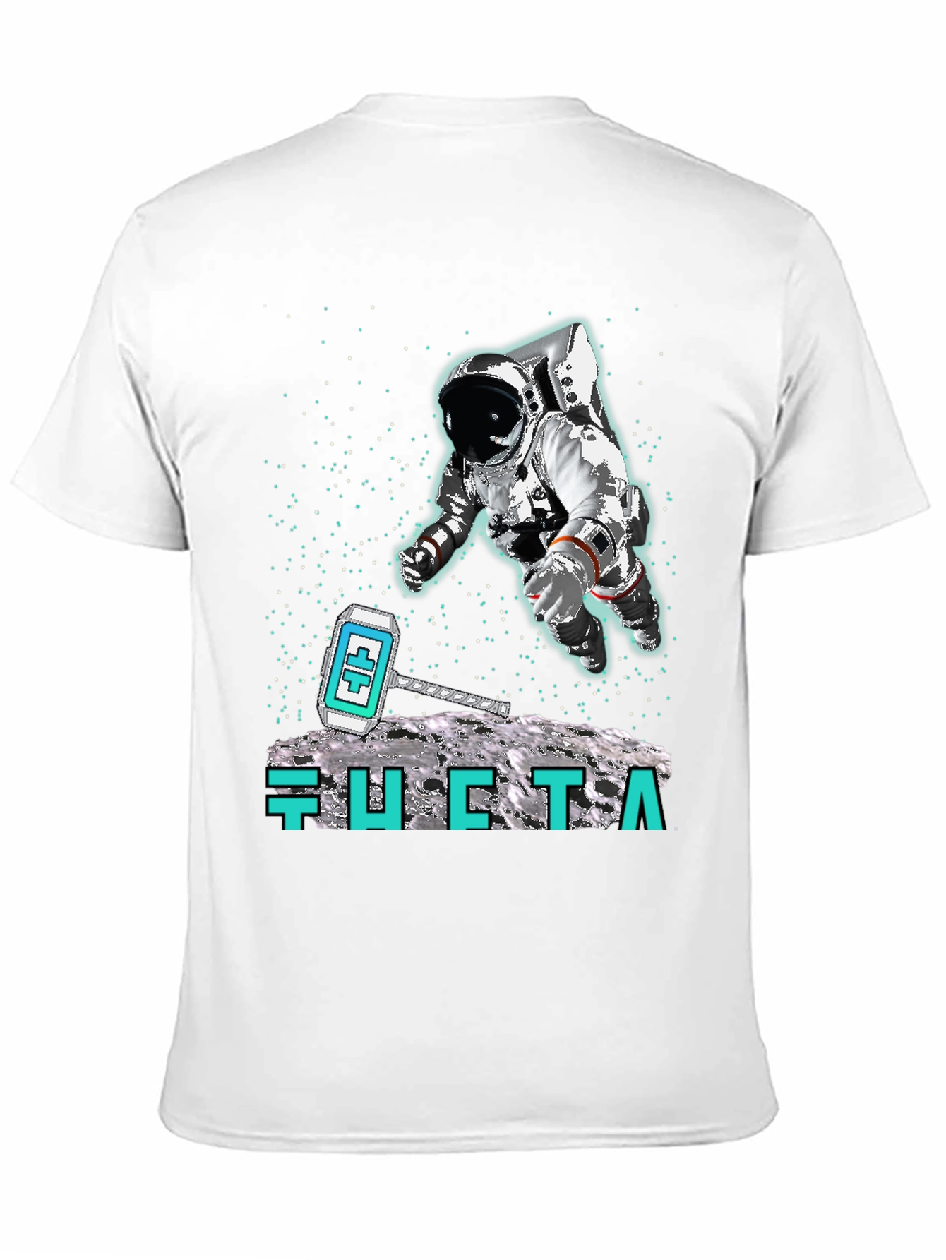 Astronaut Moon Landing T-Shirt - Crypto Hammer