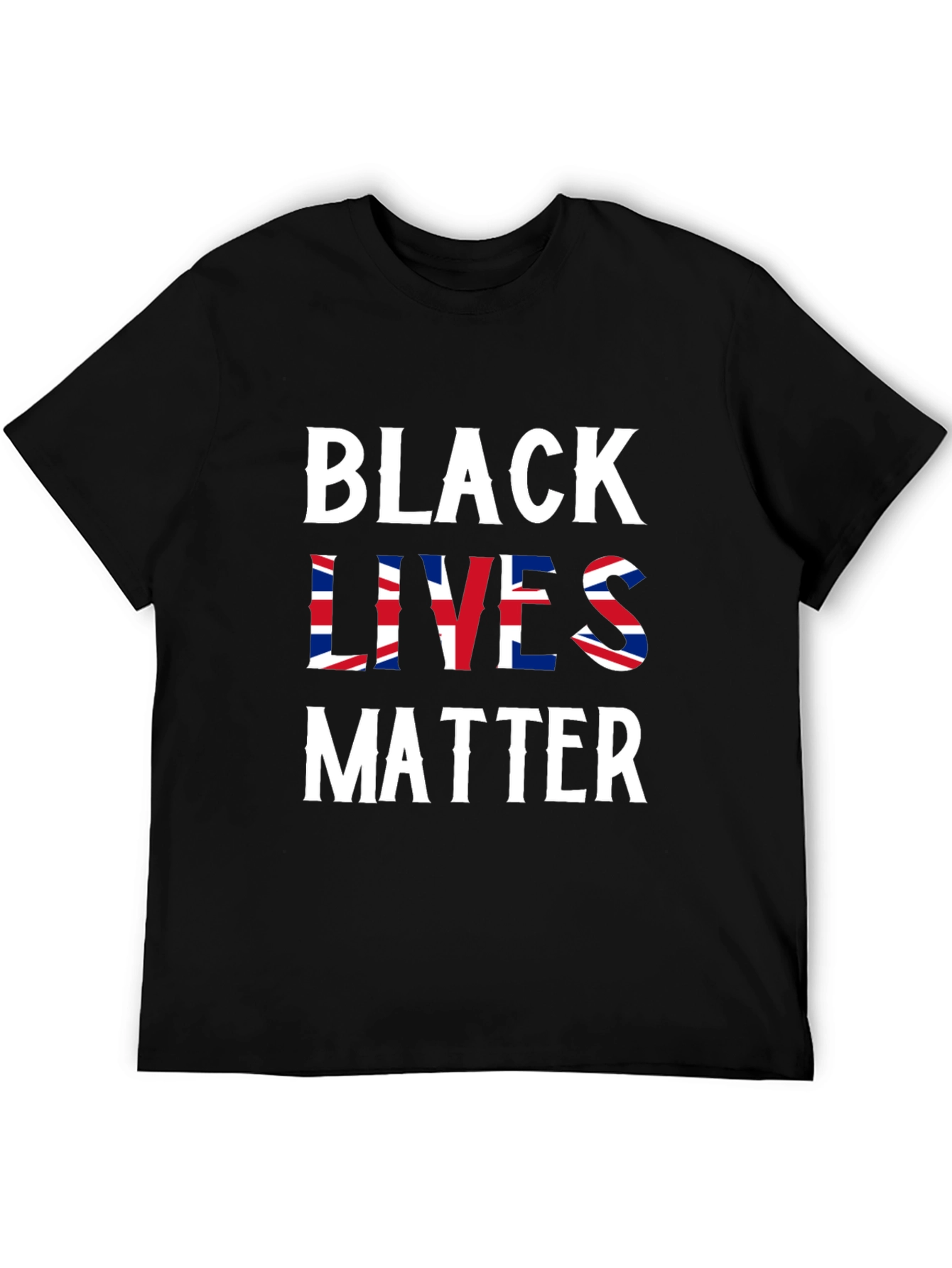 Black Lives Matter UK Flag T-Shirt