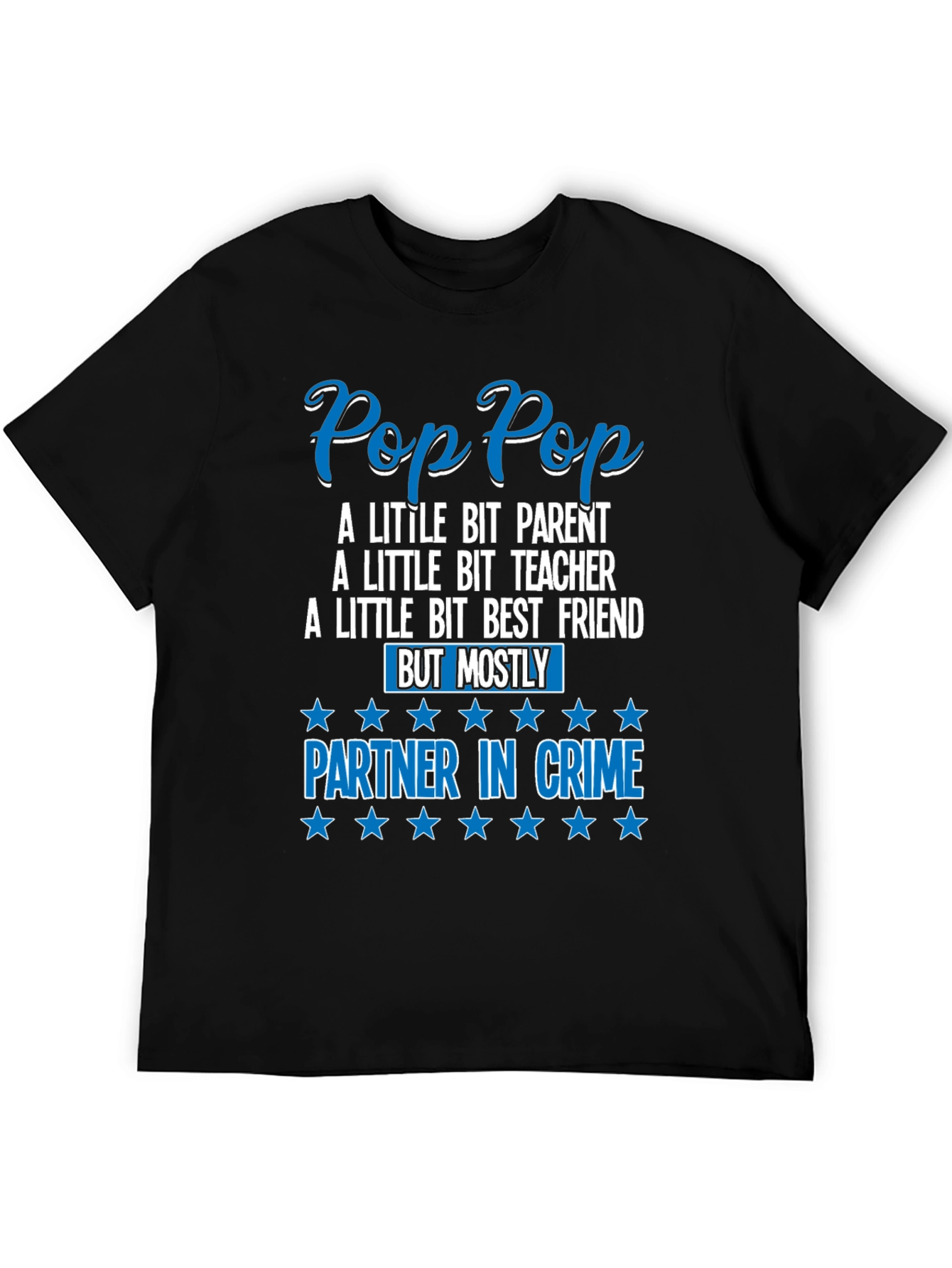 Pop Pop Partner In Crime T-Shirt