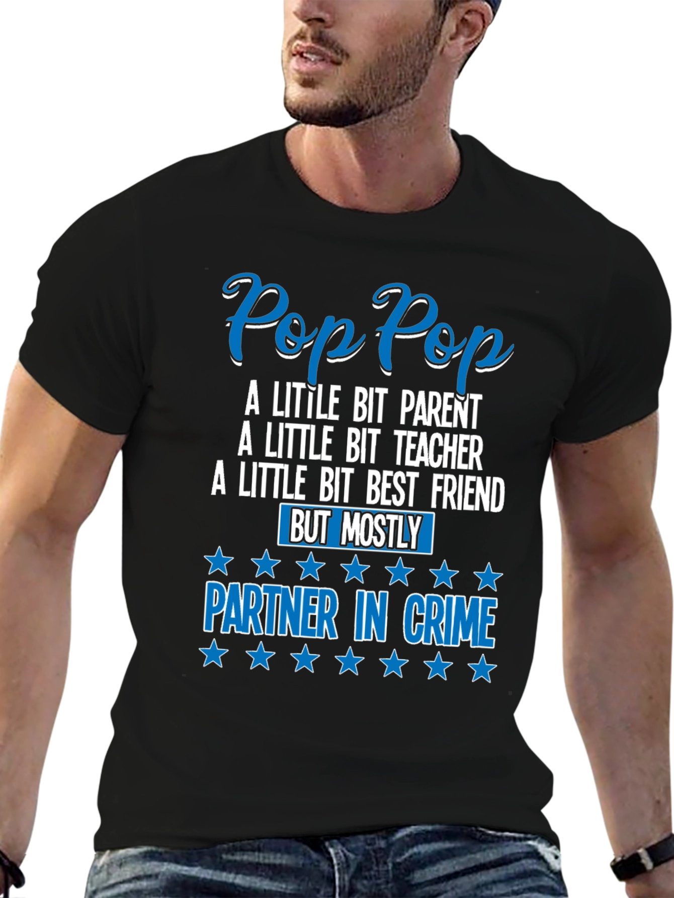 Pop Pop Partner In Crime T-Shirt