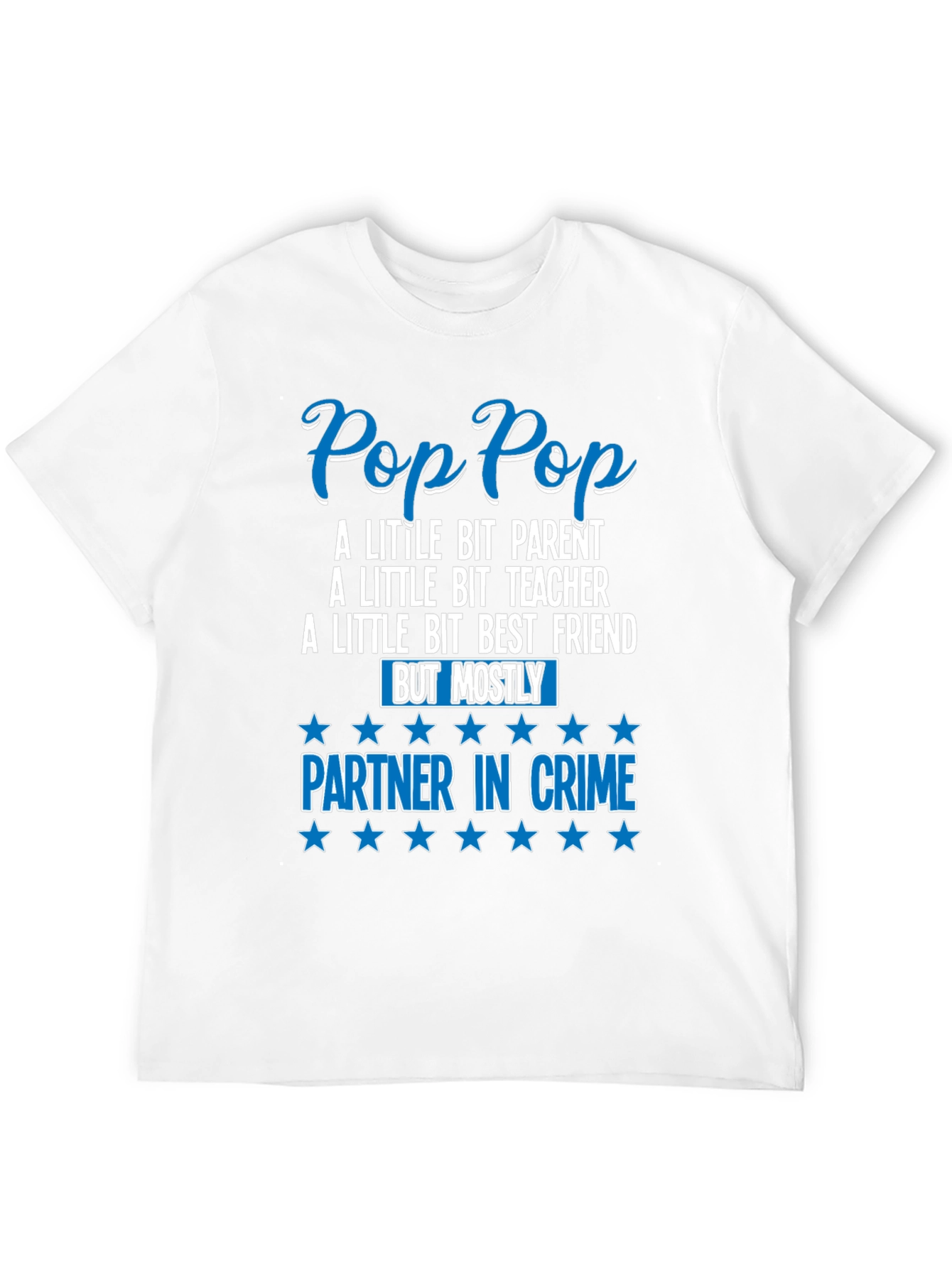 Pop Pop Partner In Crime T-Shirt