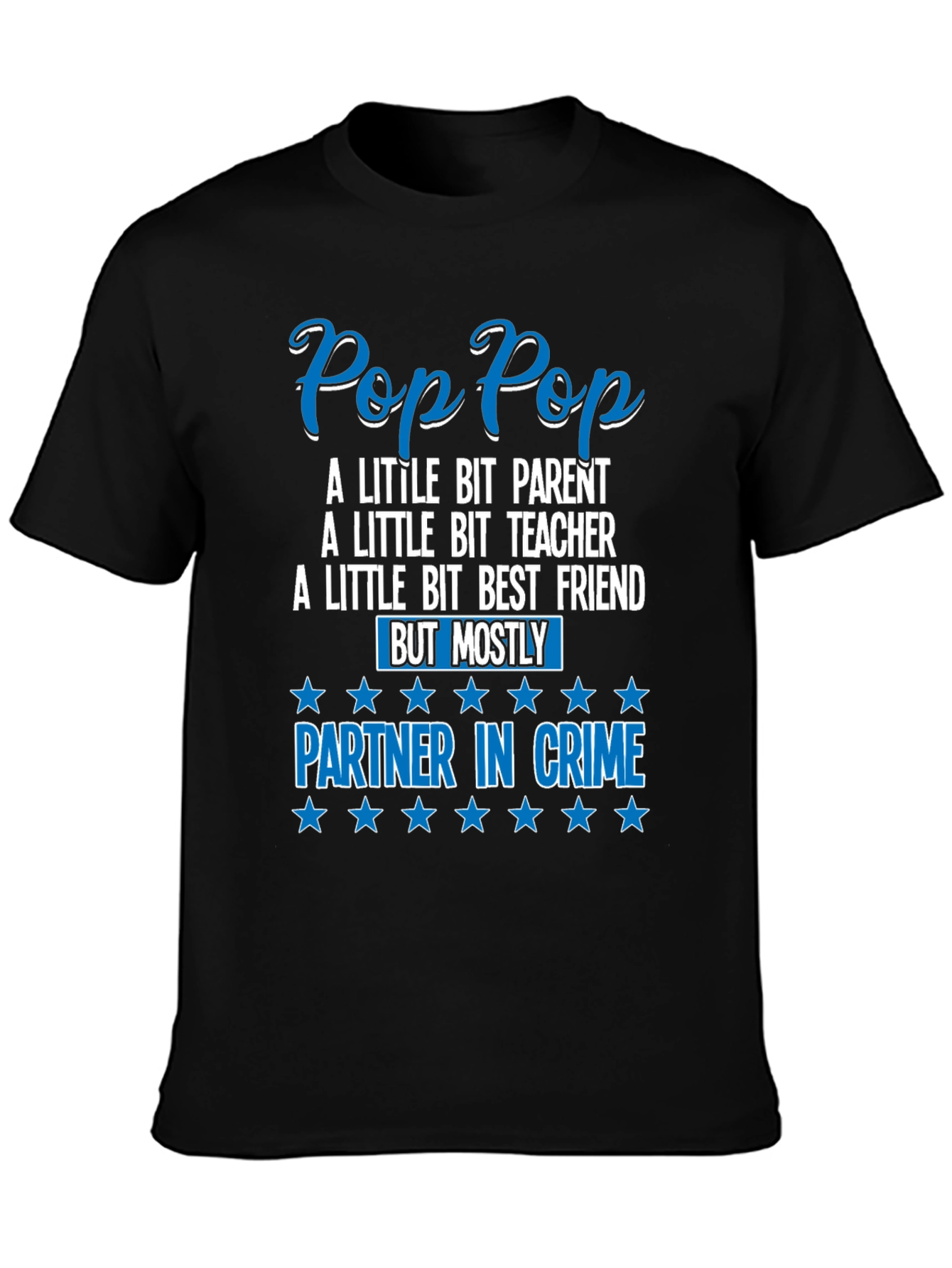 Pop Pop Partner In Crime T-Shirt