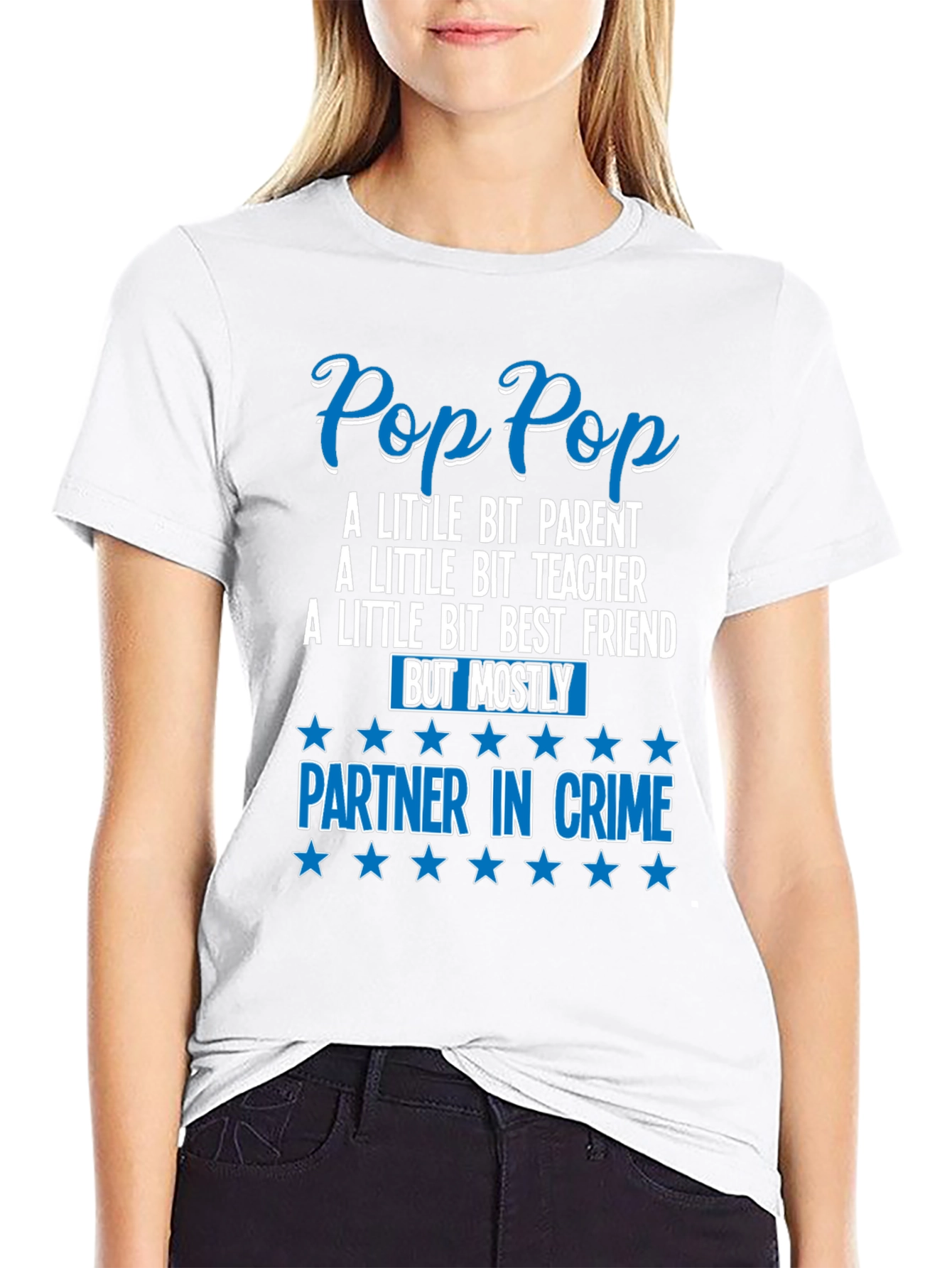 Pop Pop Partner In Crime T-Shirt