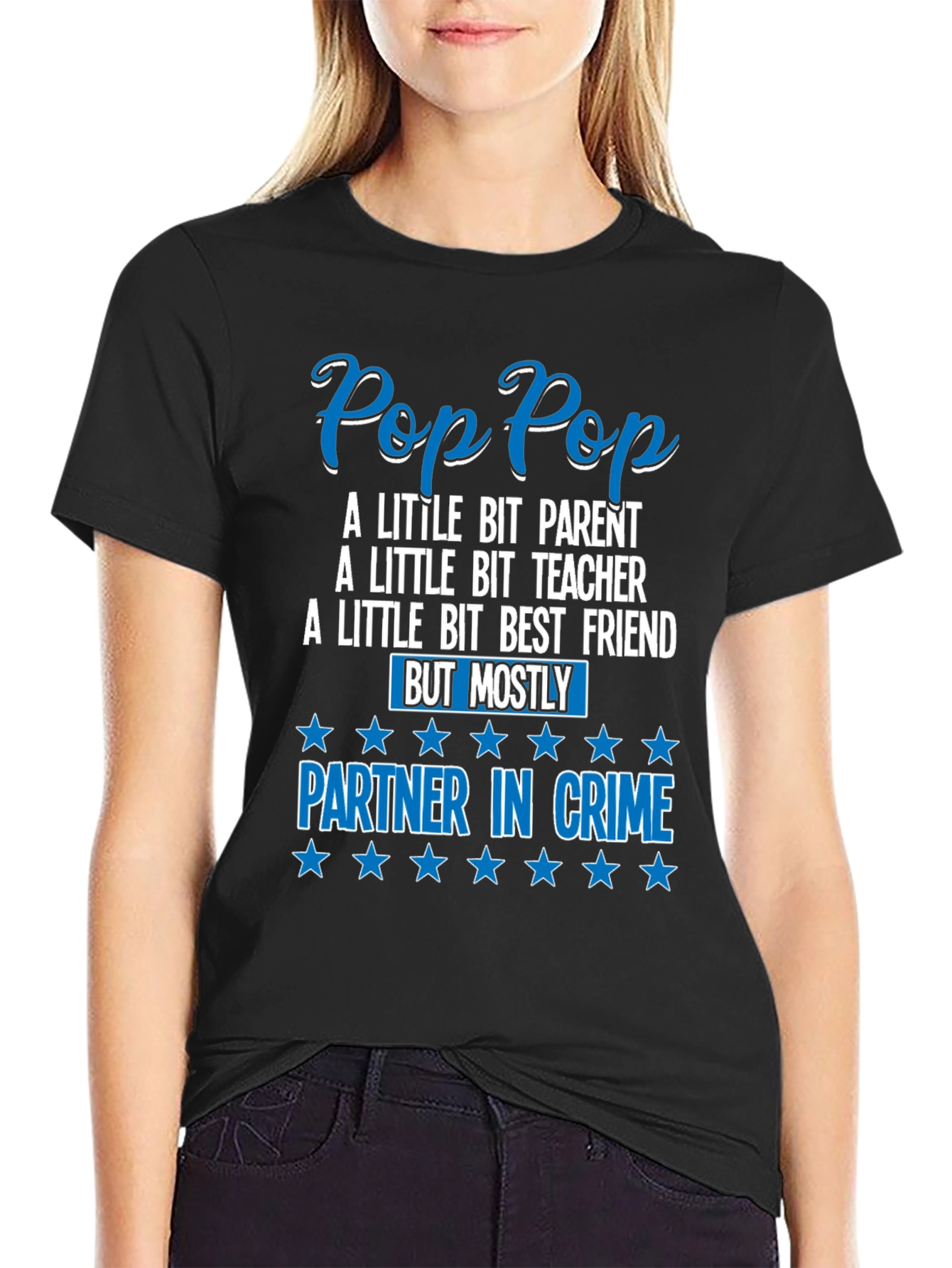 Pop Pop Partner In Crime T-Shirt