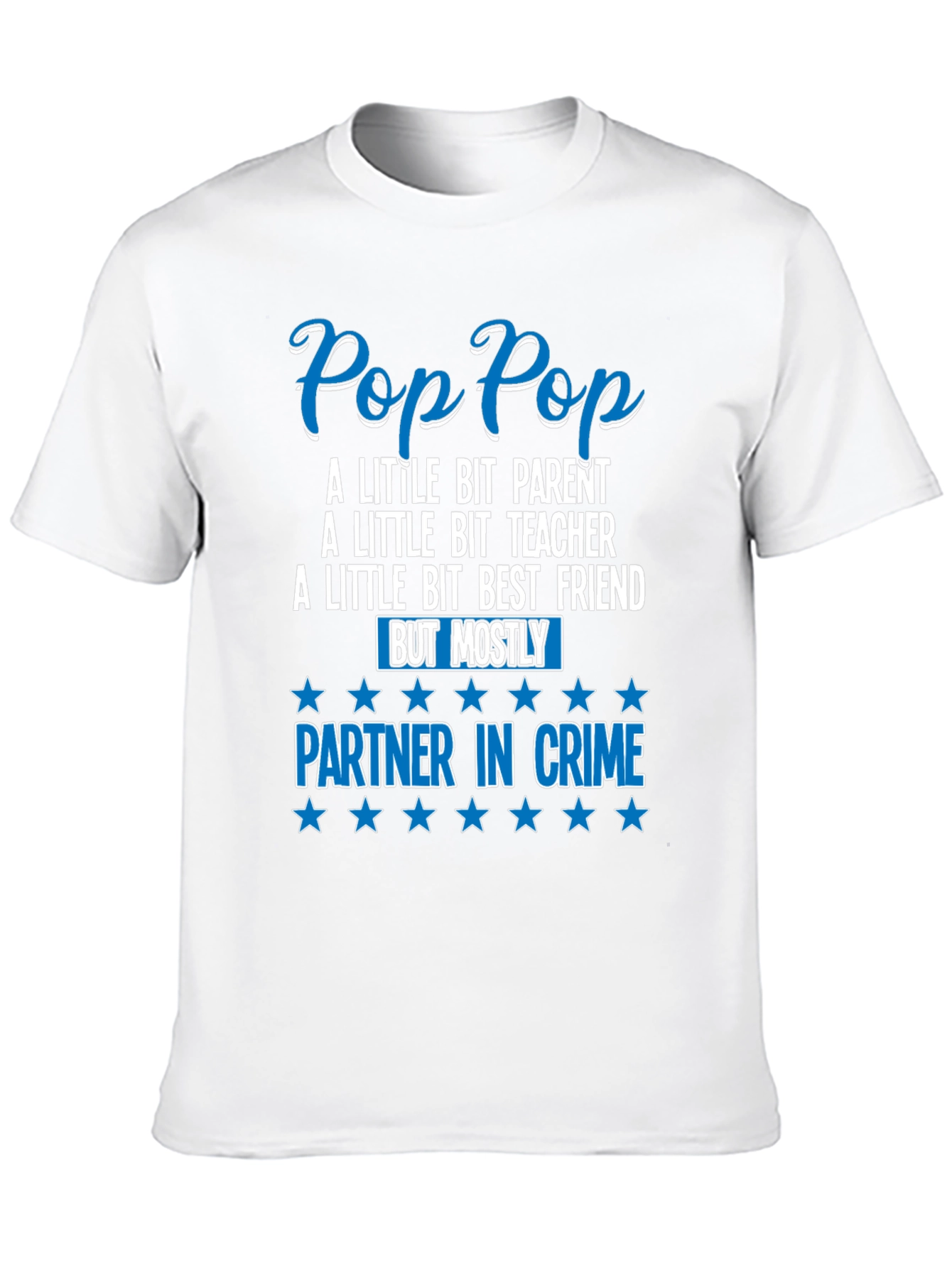 Pop Pop Partner In Crime T-Shirt