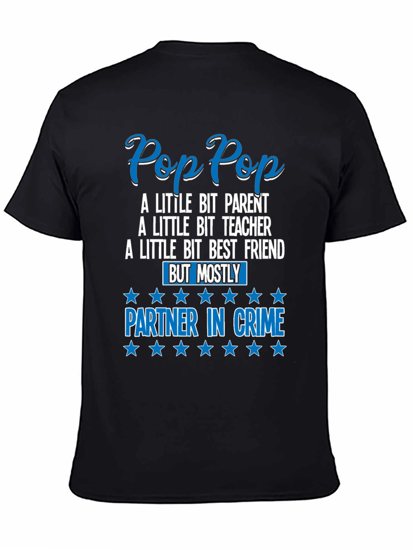 Pop Pop Partner In Crime T-Shirt
