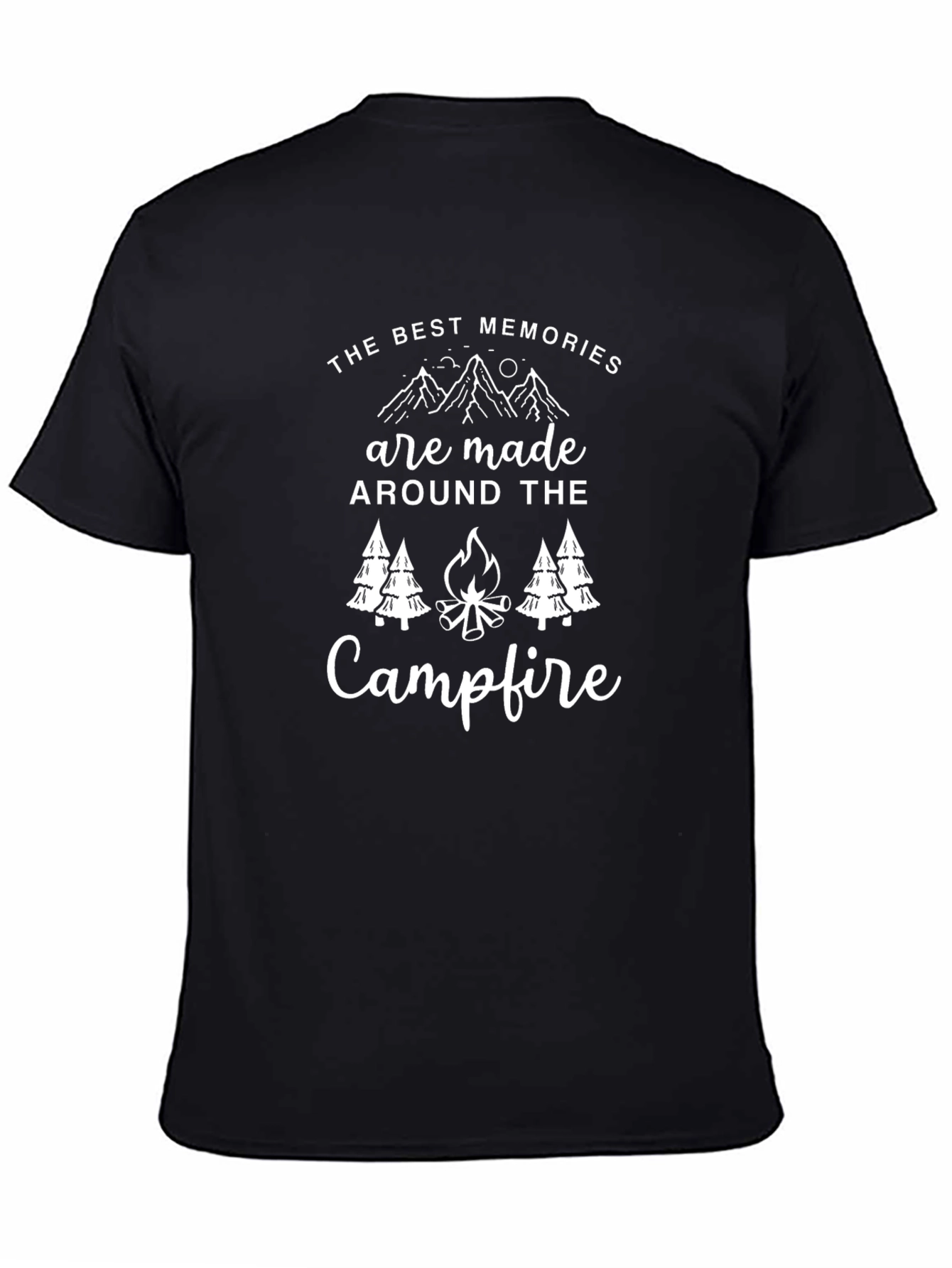 Campfire Memories T-Shirt: Outdoor Adventure Tee
