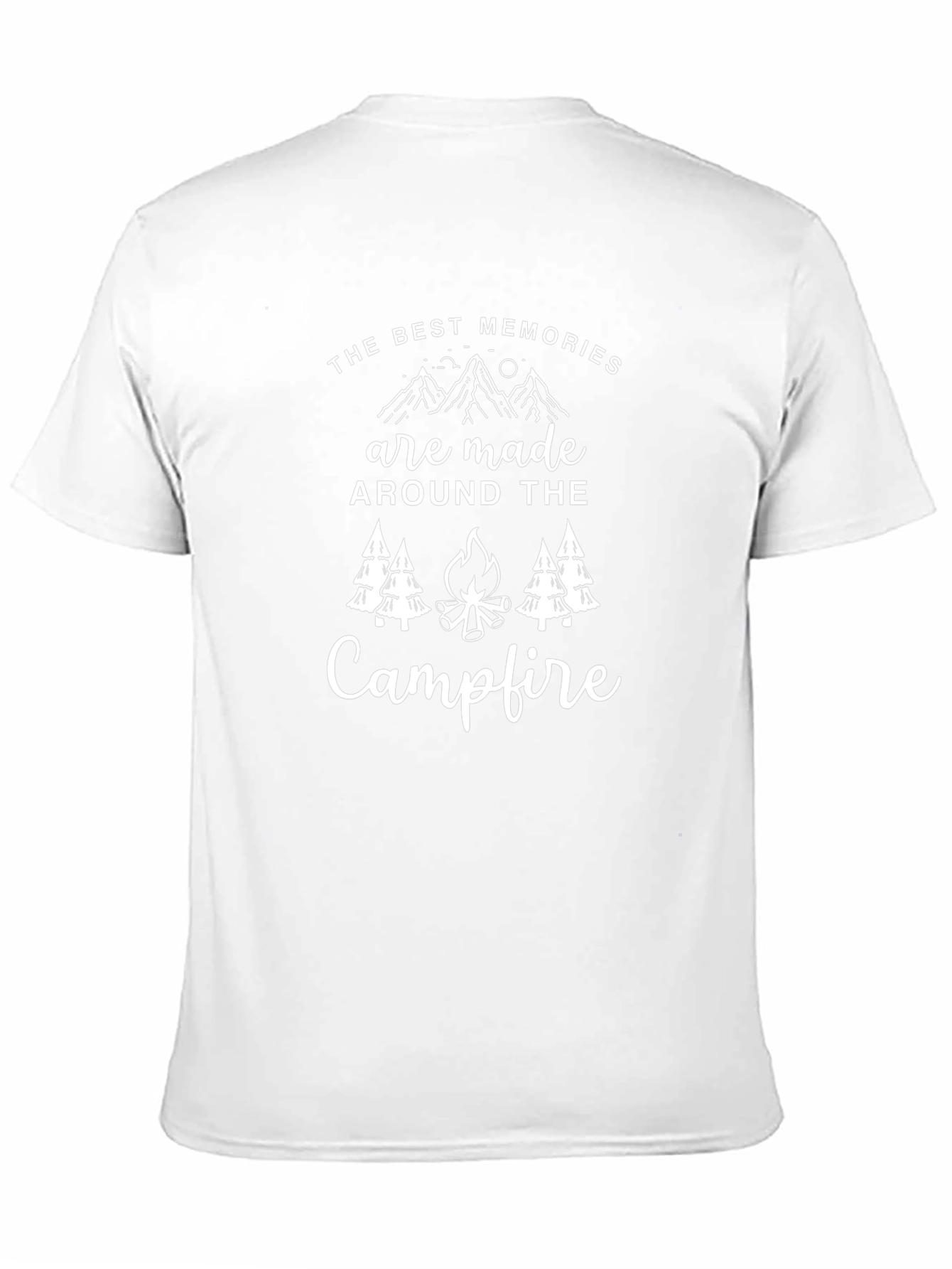 Campfire Memories T-Shirt: Outdoor Adventure Tee