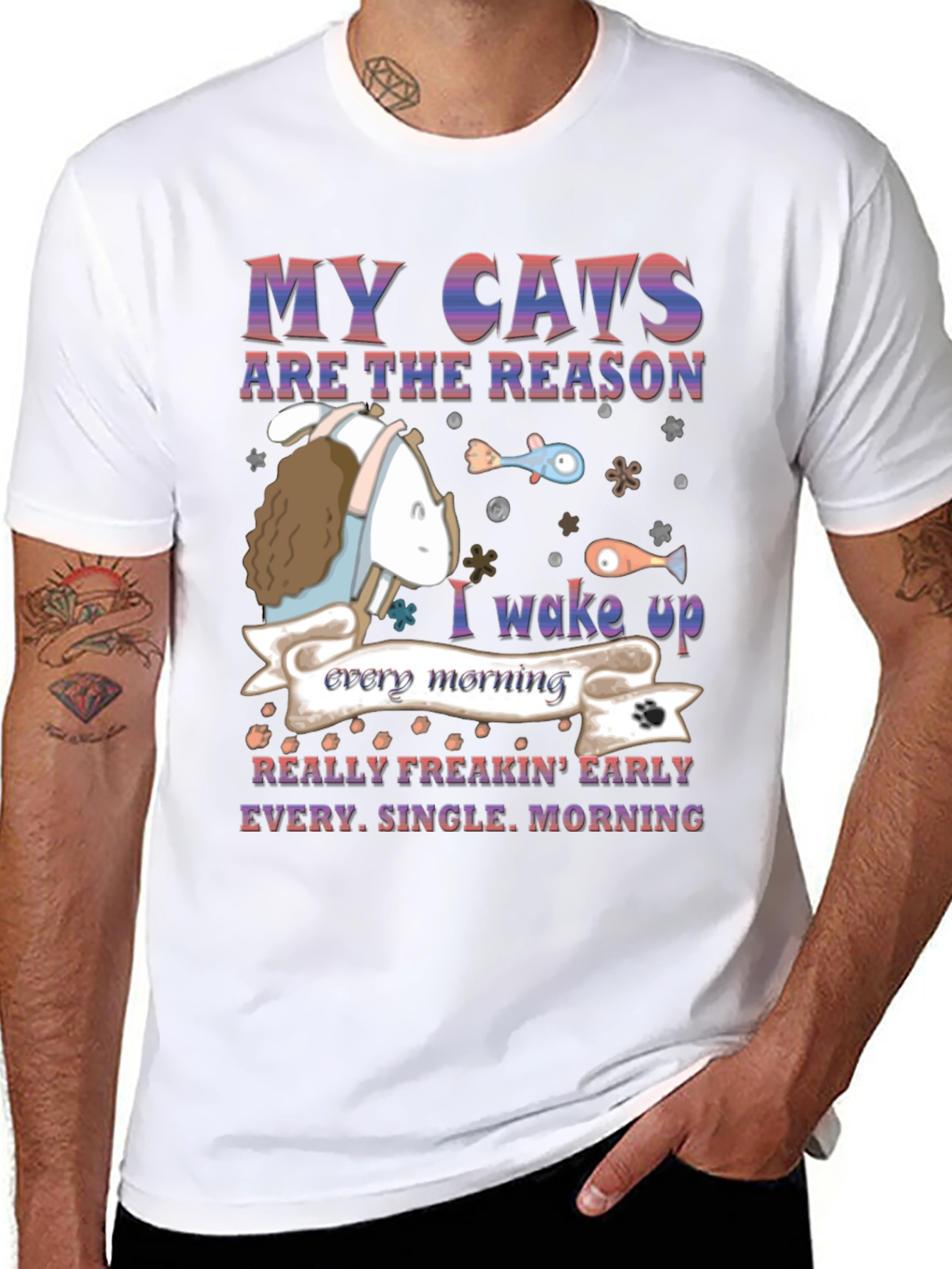 My Cats Are the Reason T-Shirt