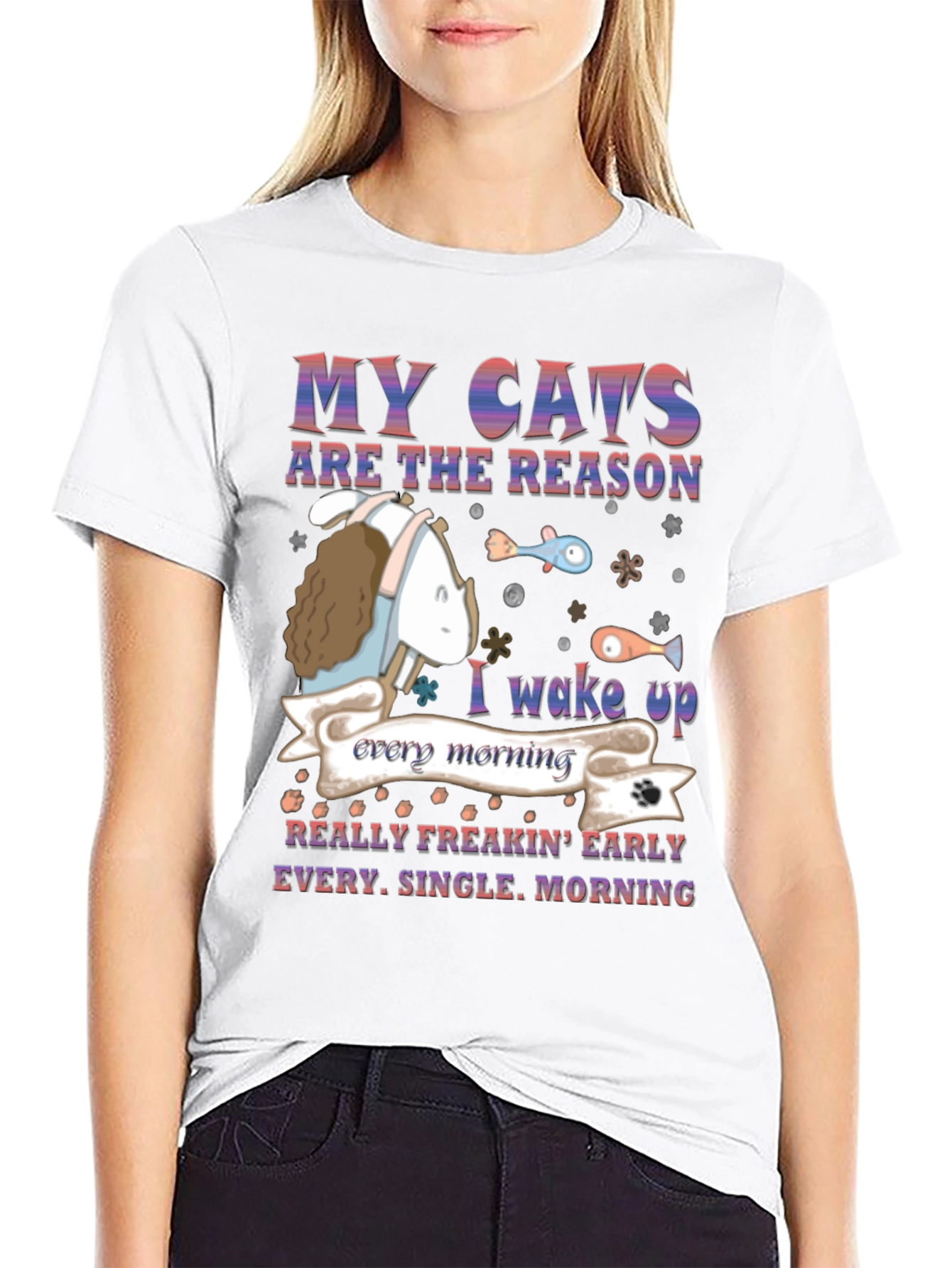 My Cats Are the Reason T-Shirt