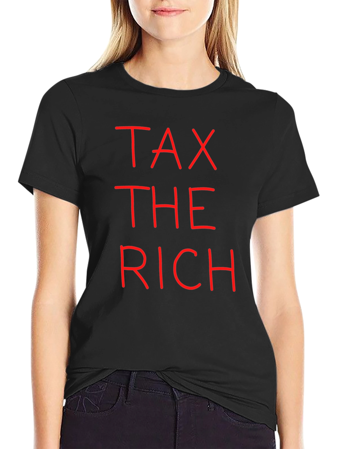 Tax the Rich Graphic Tee - Political Statement T-Shirt
