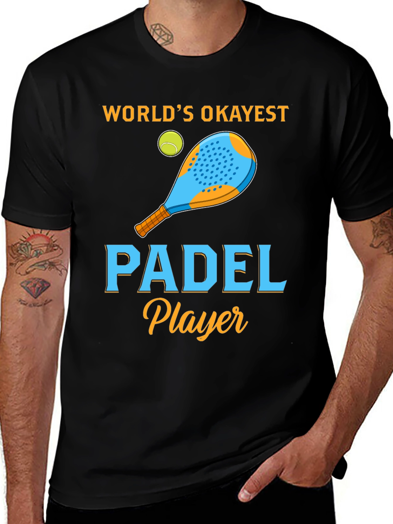 Worlds Okayest Padel Player T-Shirt