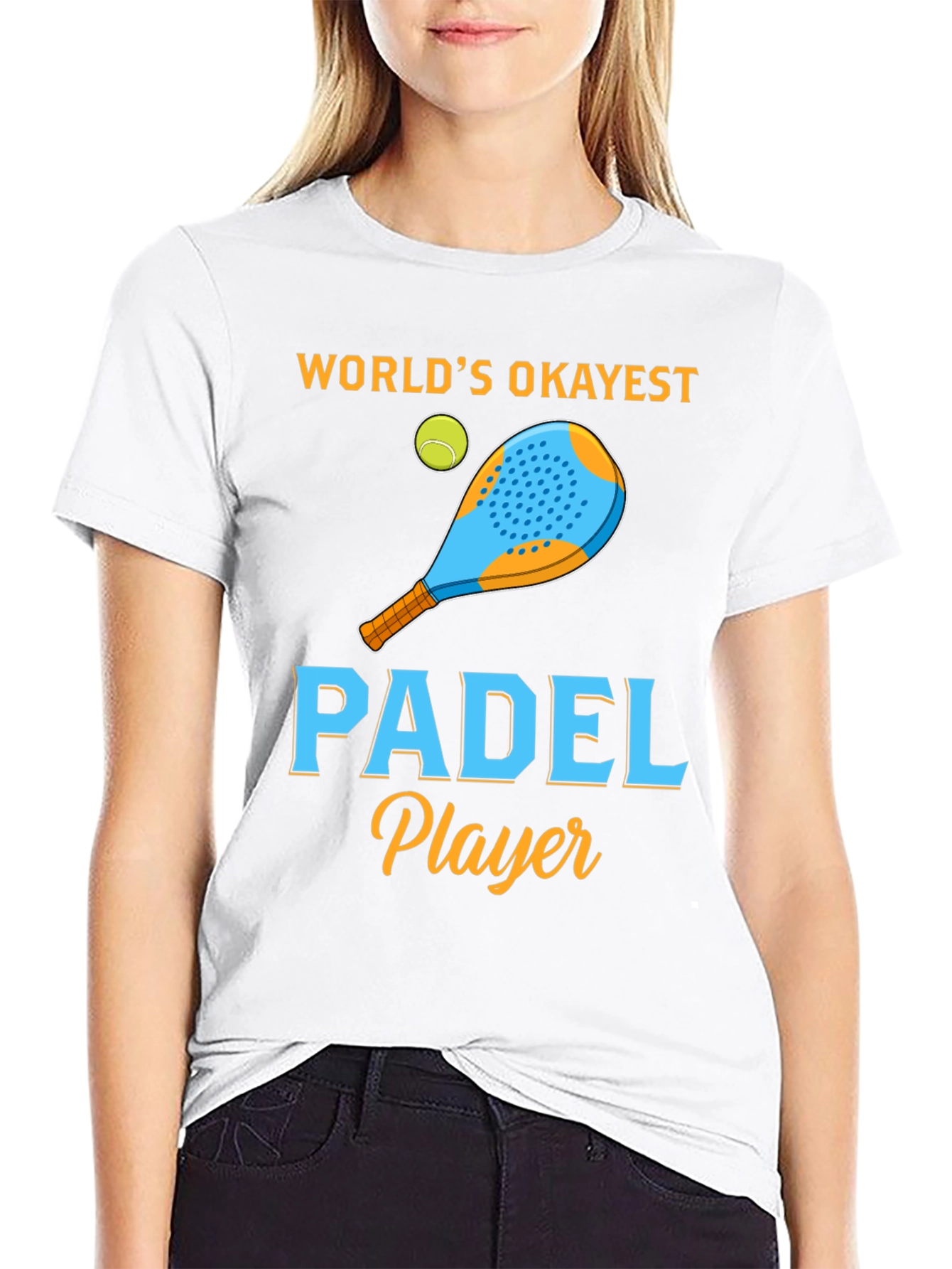 Worlds Okayest Padel Player T-Shirt