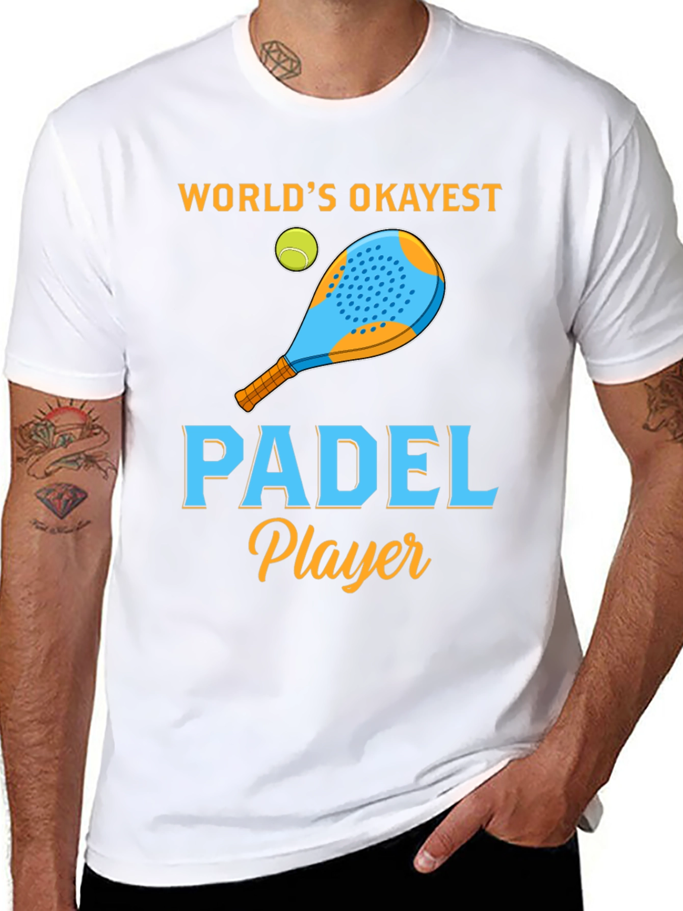 Worlds Okayest Padel Player T-Shirt