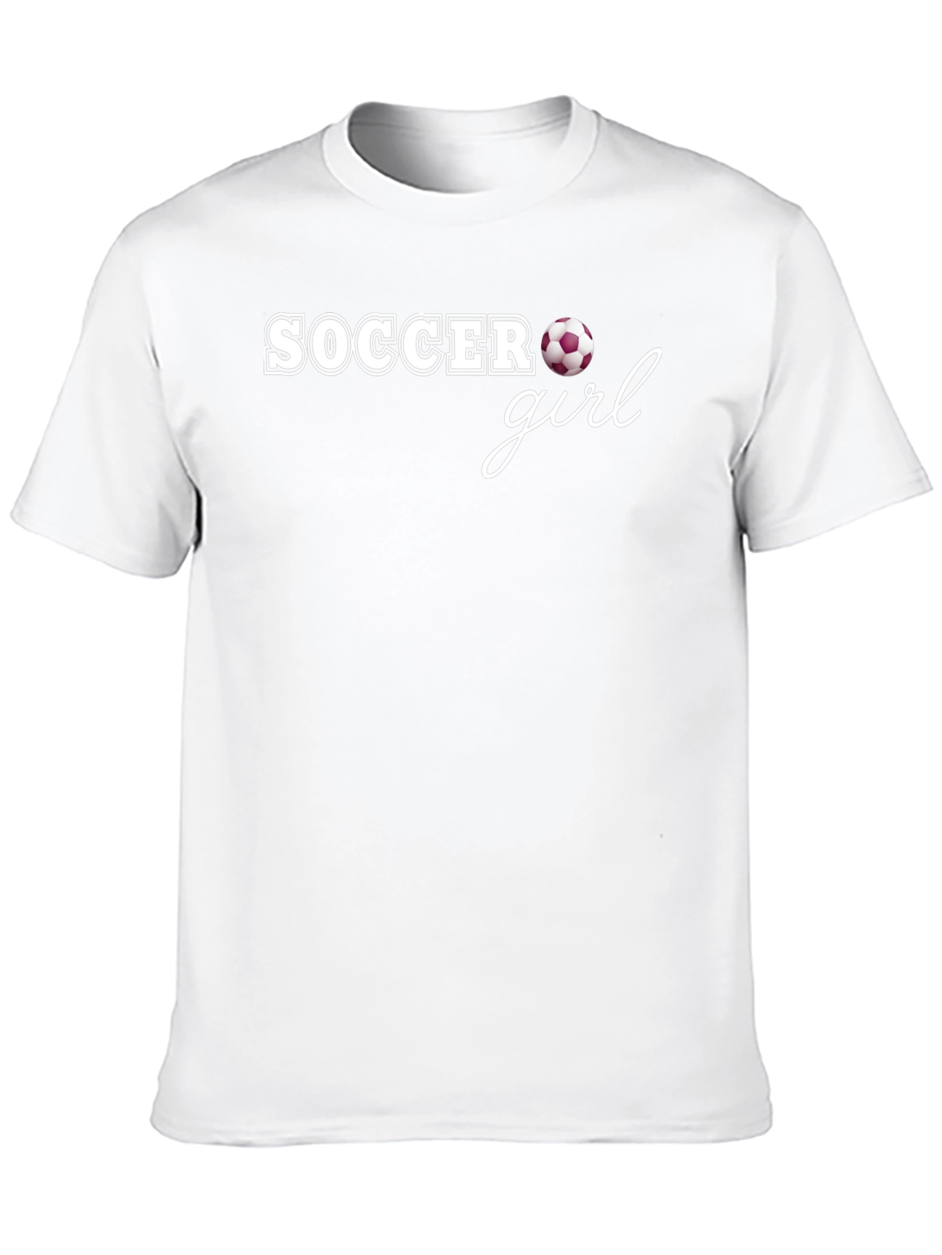 Soccer Girl Graphic T-Shirt - Sporty & Stylish
