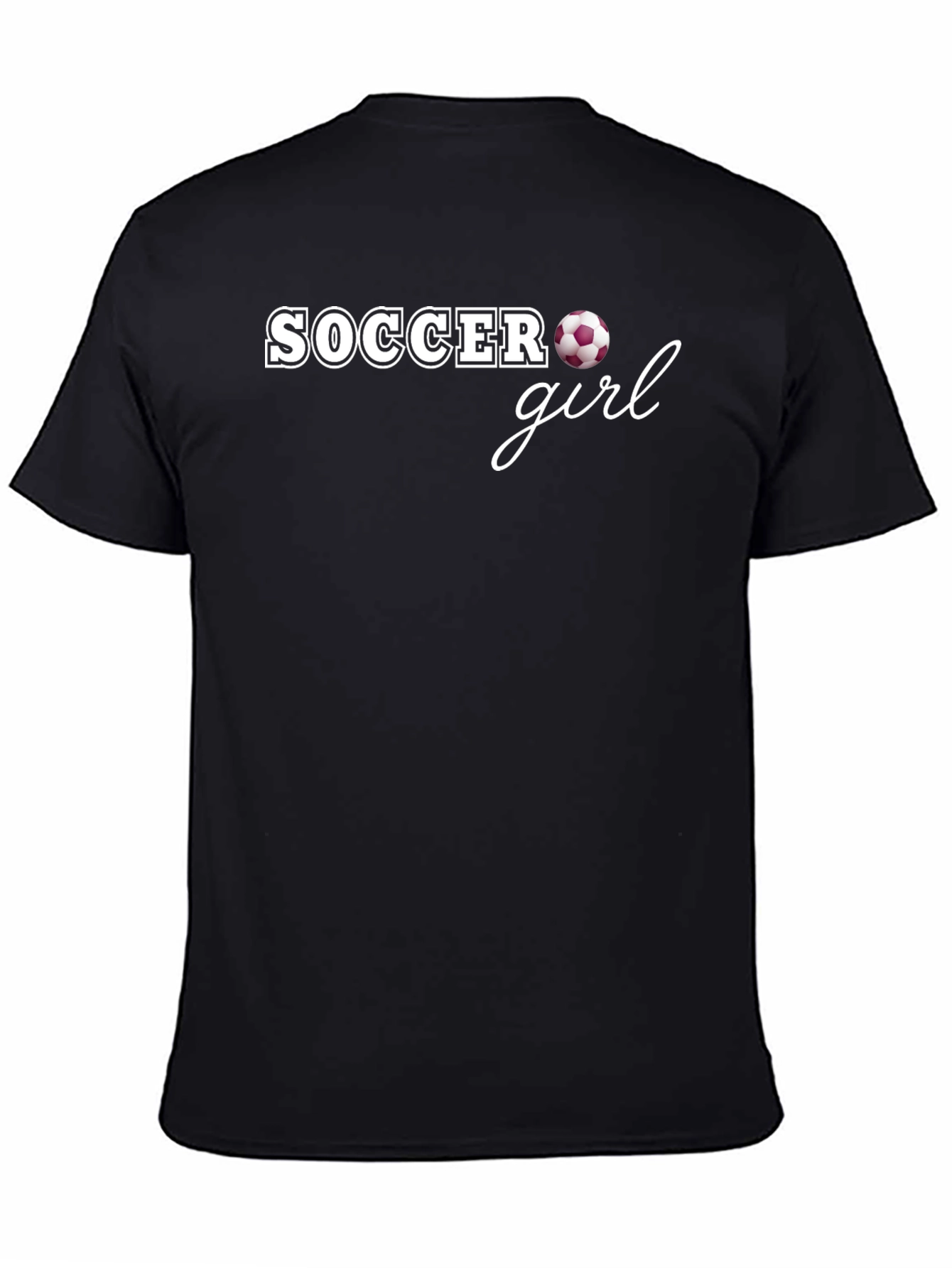 Soccer Girl Graphic T-Shirt - Sporty & Stylish