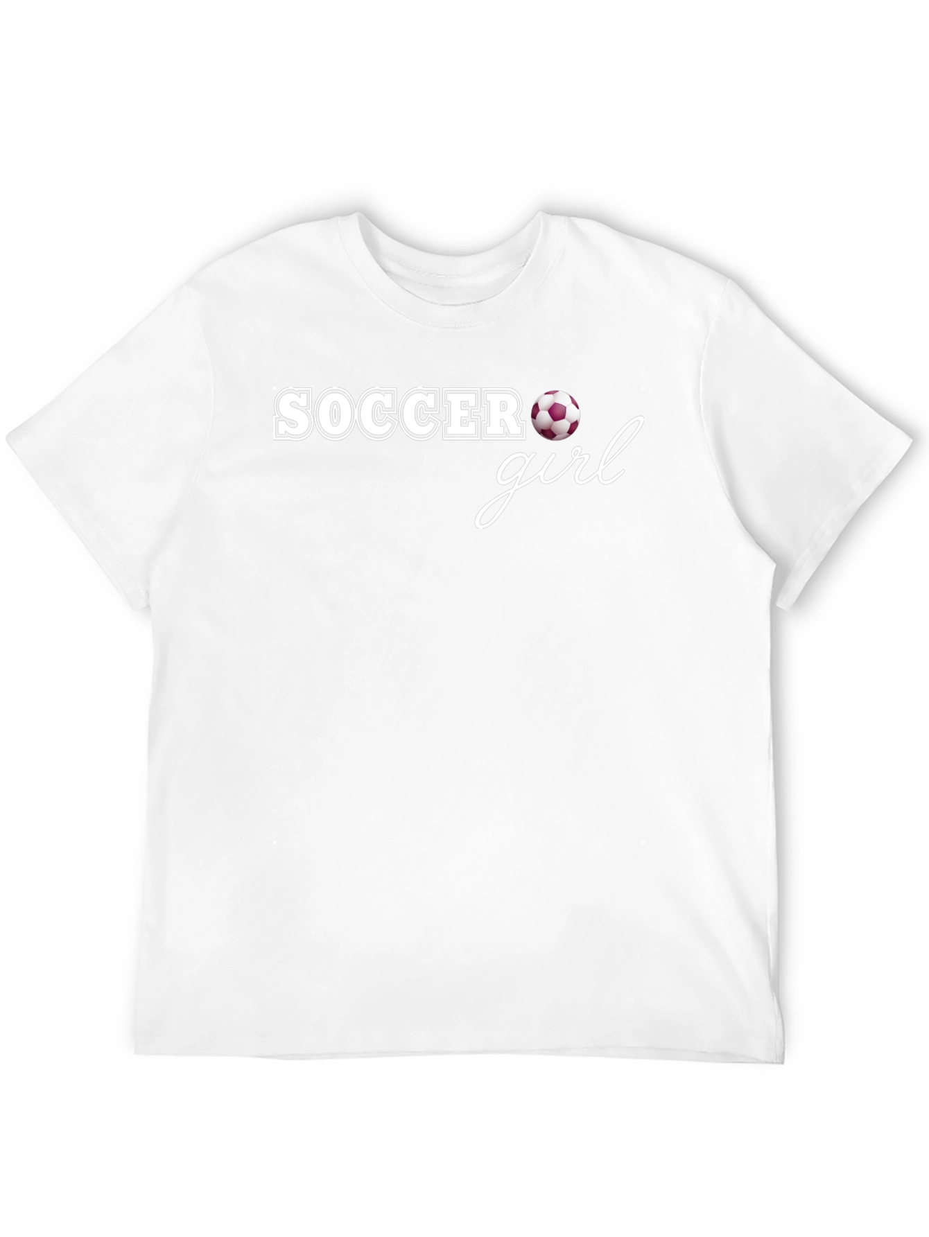 Soccer Girl Graphic T-Shirt - Sporty & Stylish