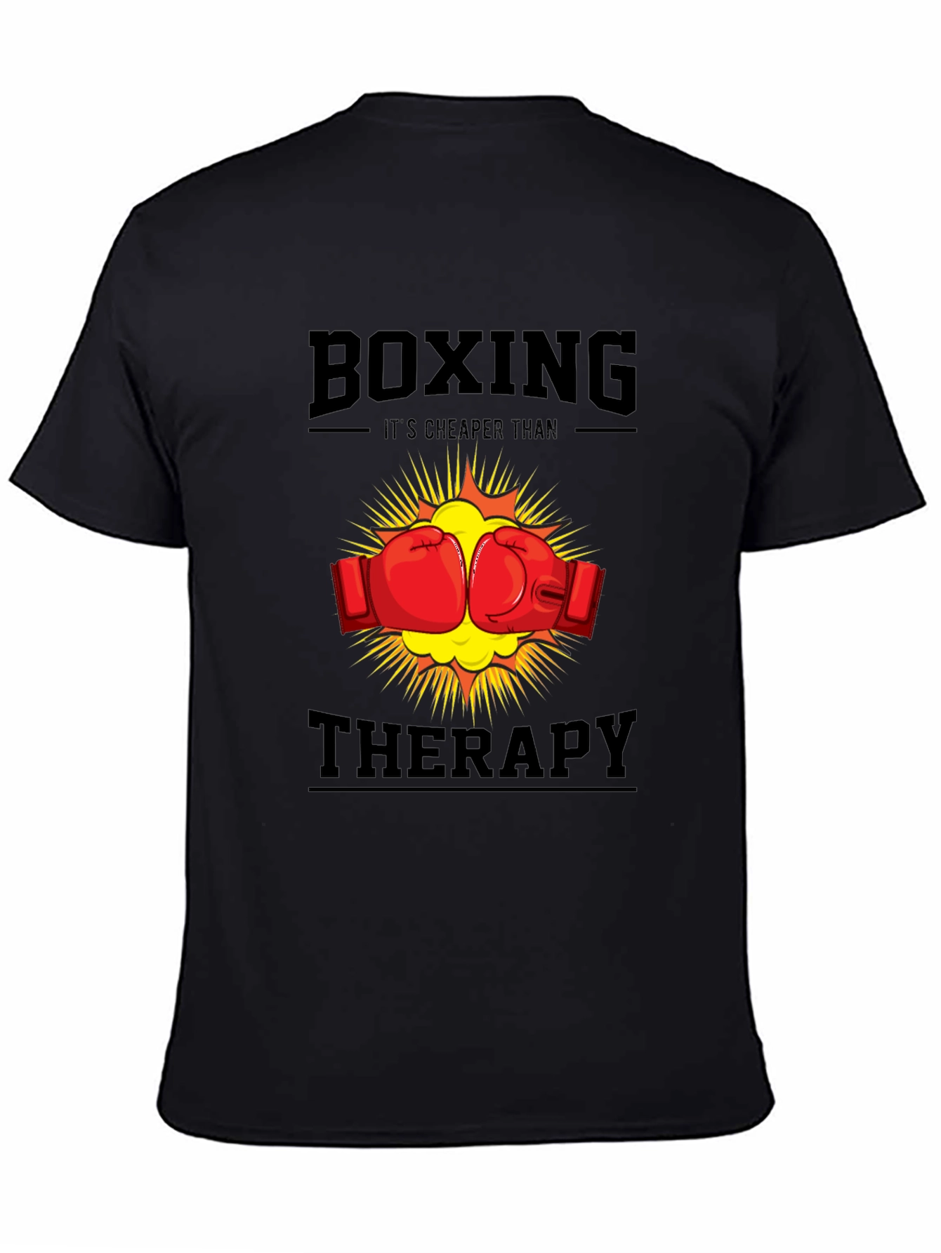 Boxing Cheaper Than Therapy T-Shirt