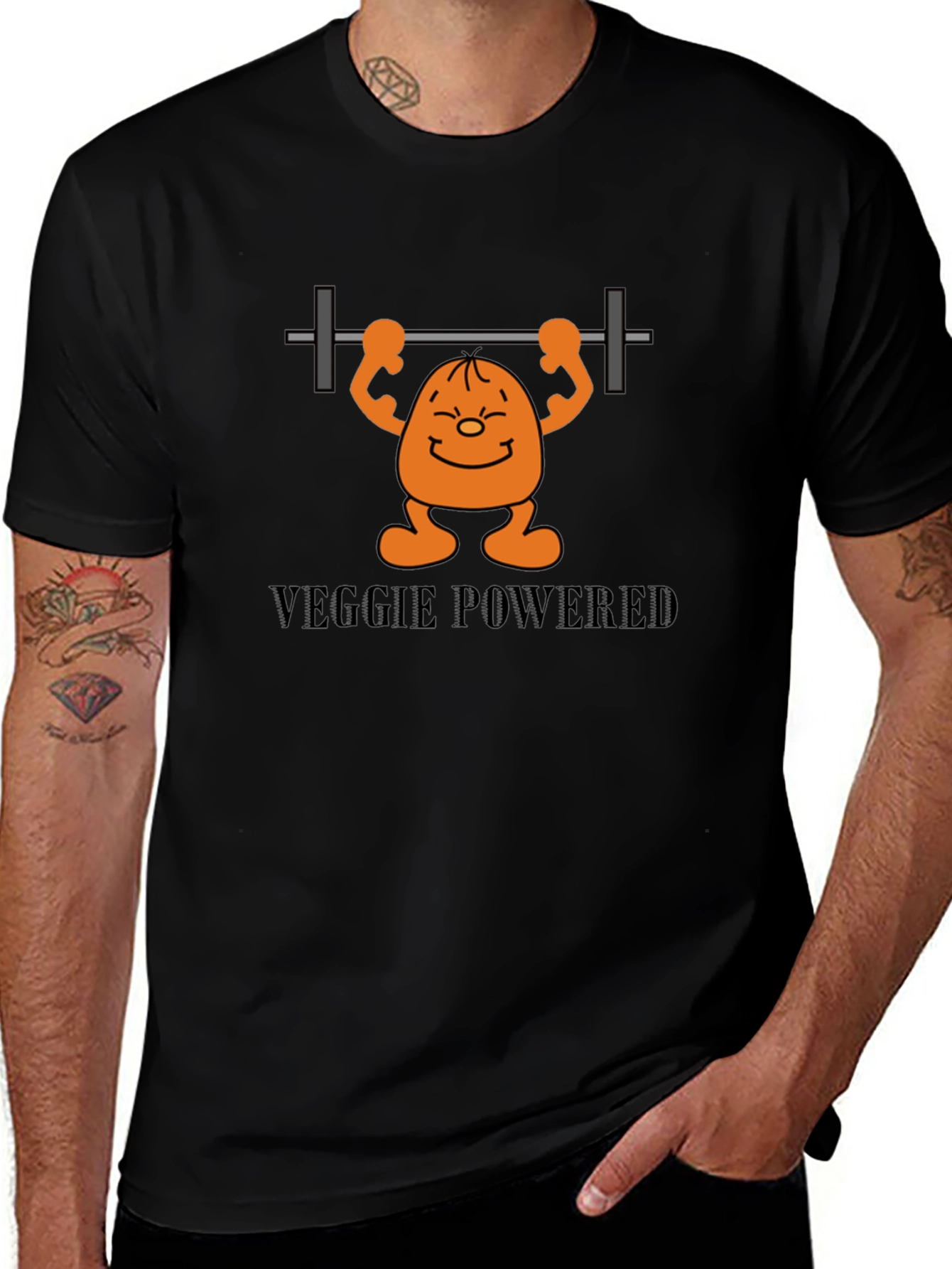 Veggie Powered Workout T-Shirt