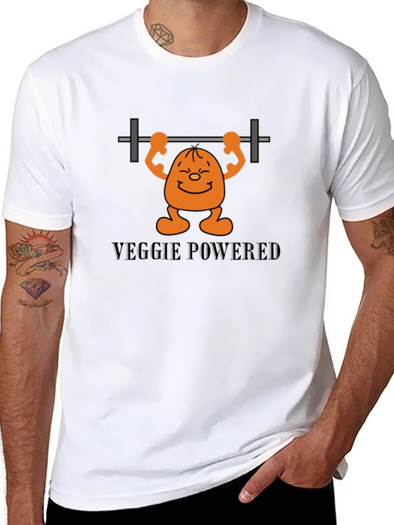 Veggie Powered Workout T-Shirt