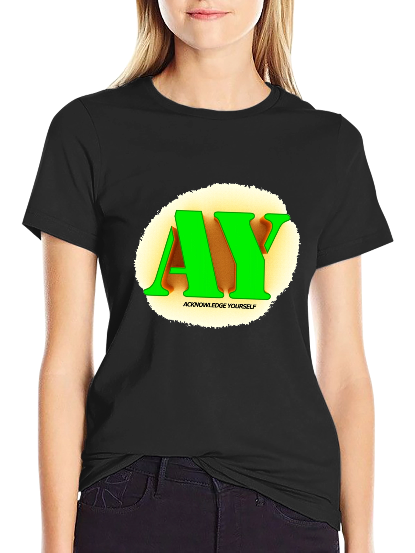 Acknowledge Yourself AY Graphic T-Shirt