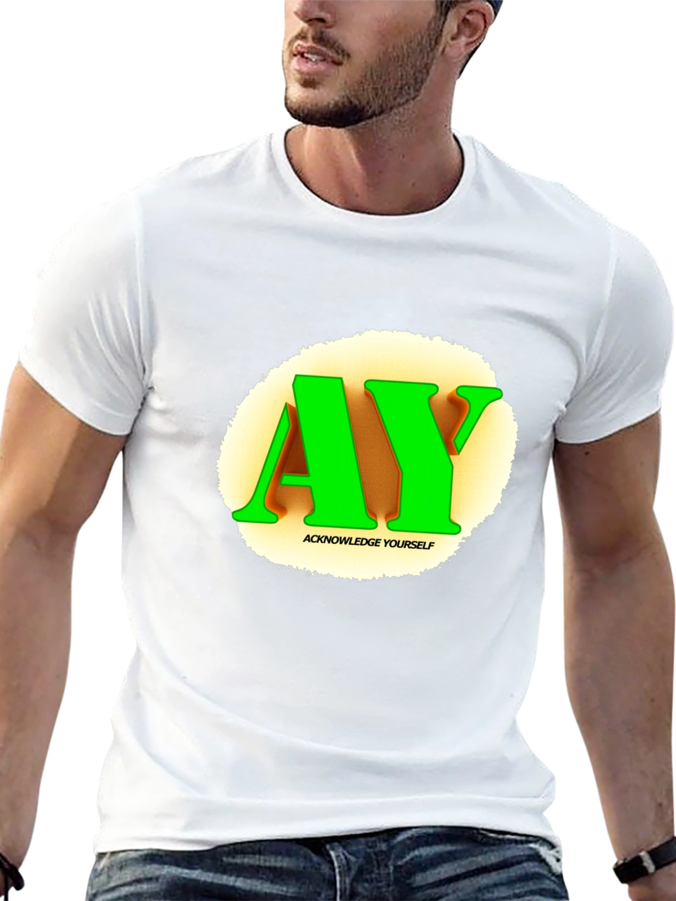 Acknowledge Yourself AY Graphic T-Shirt
