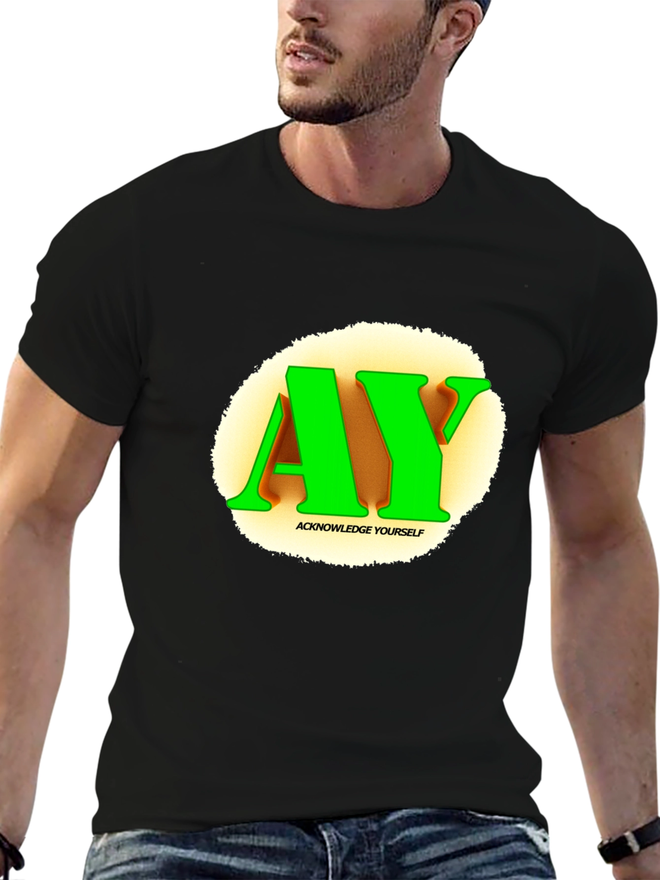 Acknowledge Yourself AY Graphic T-Shirt