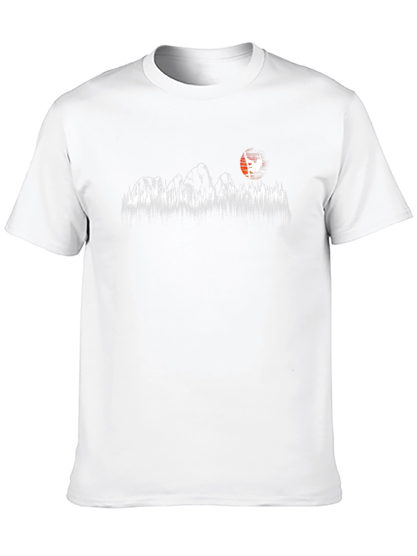Mountain Sunset Graphic Tee - Stylish Comfort