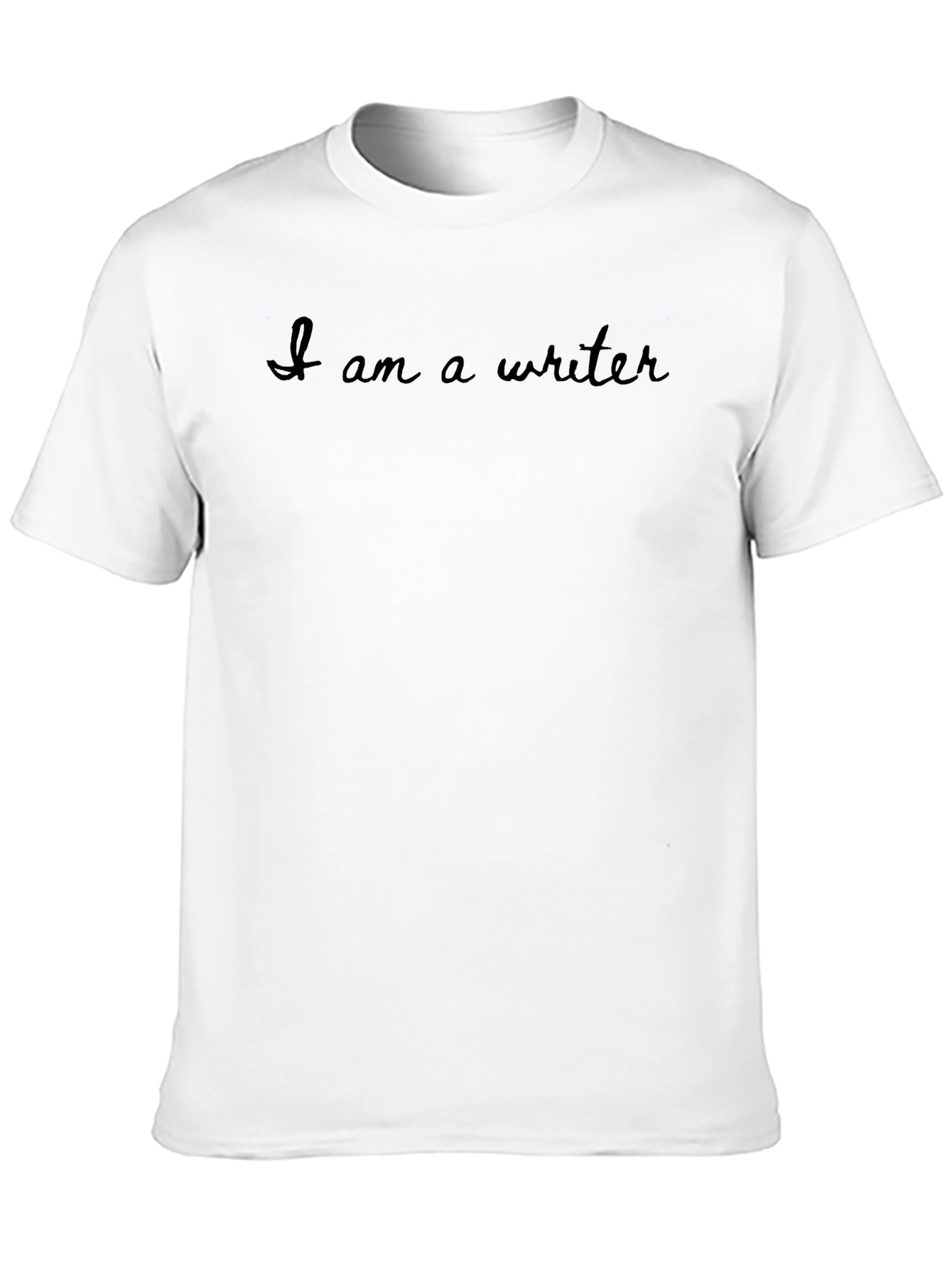 I am a writer T-Shirt - Black
