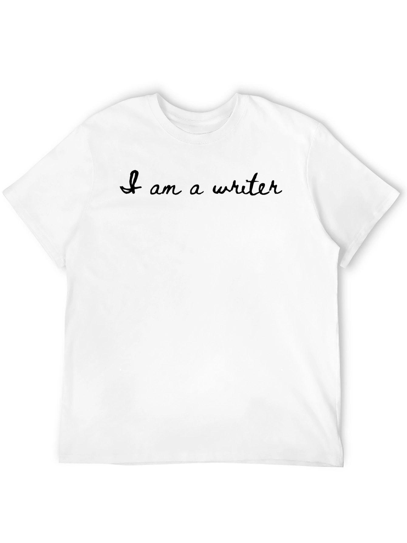 I am a writer T-Shirt - Black