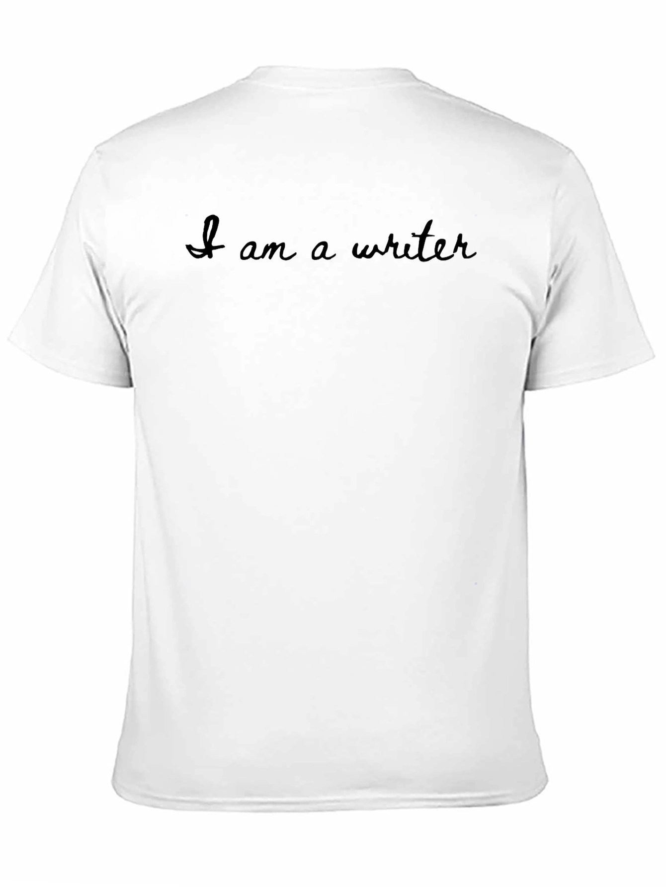 I am a writer T-Shirt - Black