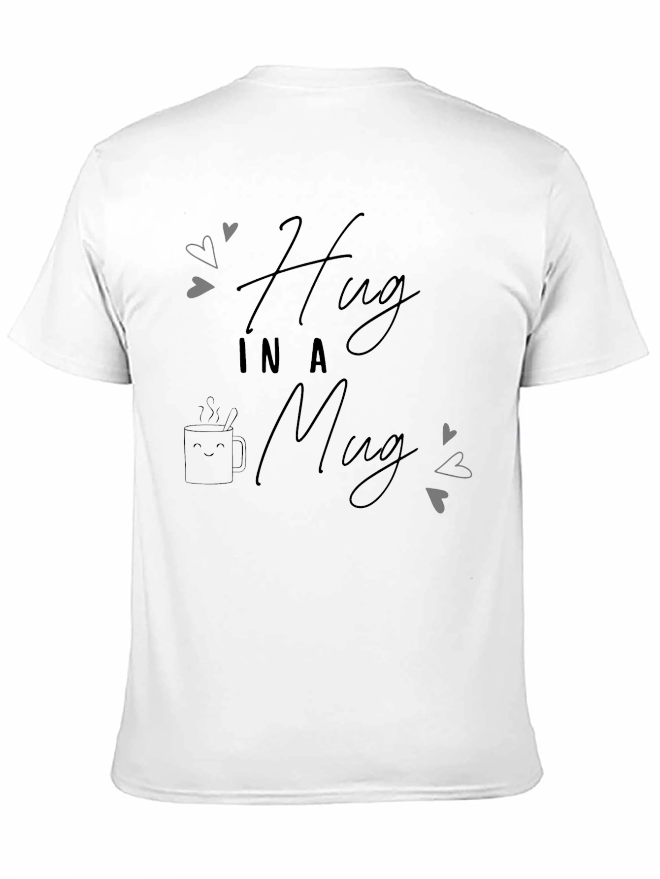 Hug in a Mug Black T-Shirt