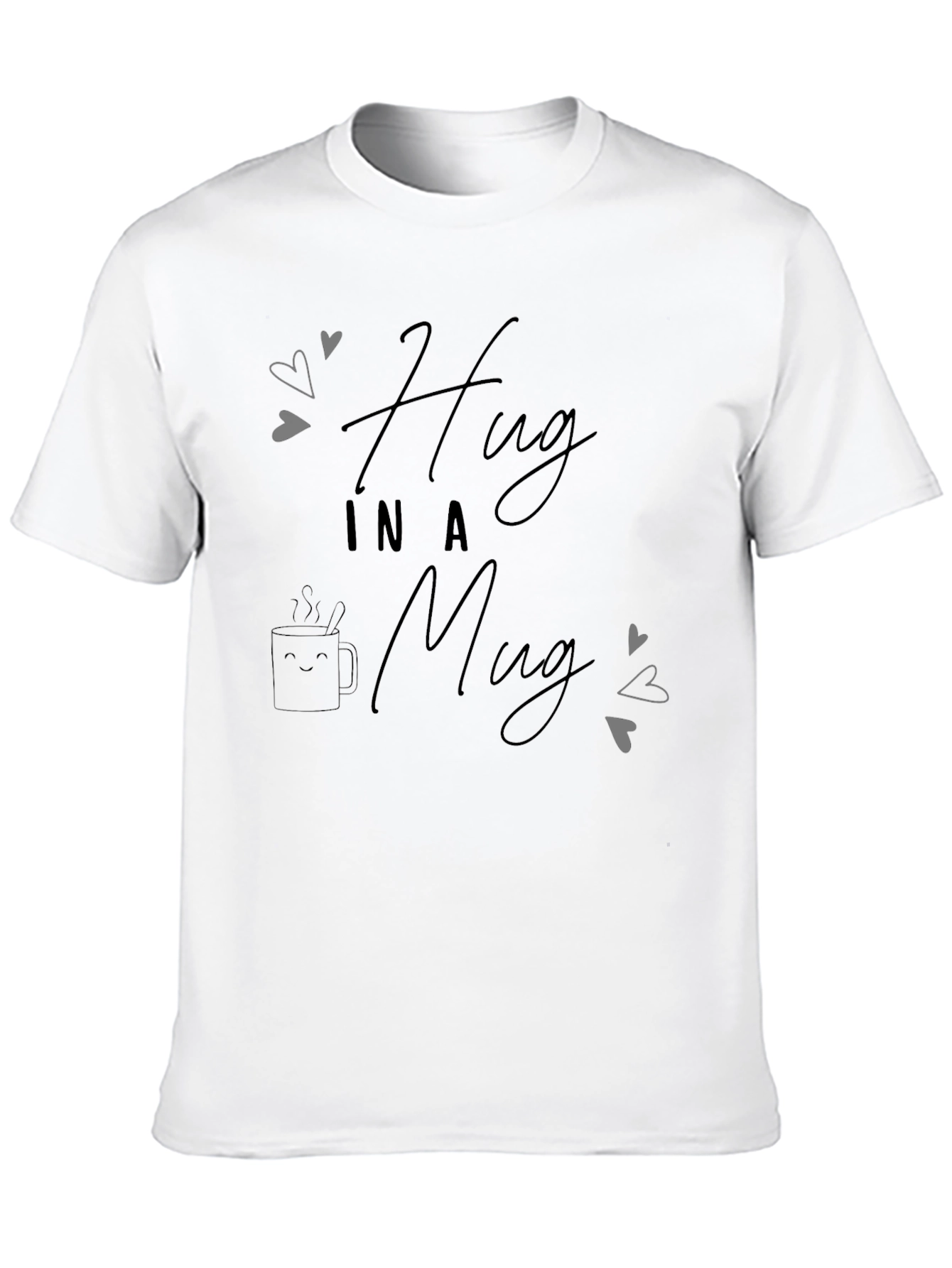 Hug in a Mug Black T-Shirt