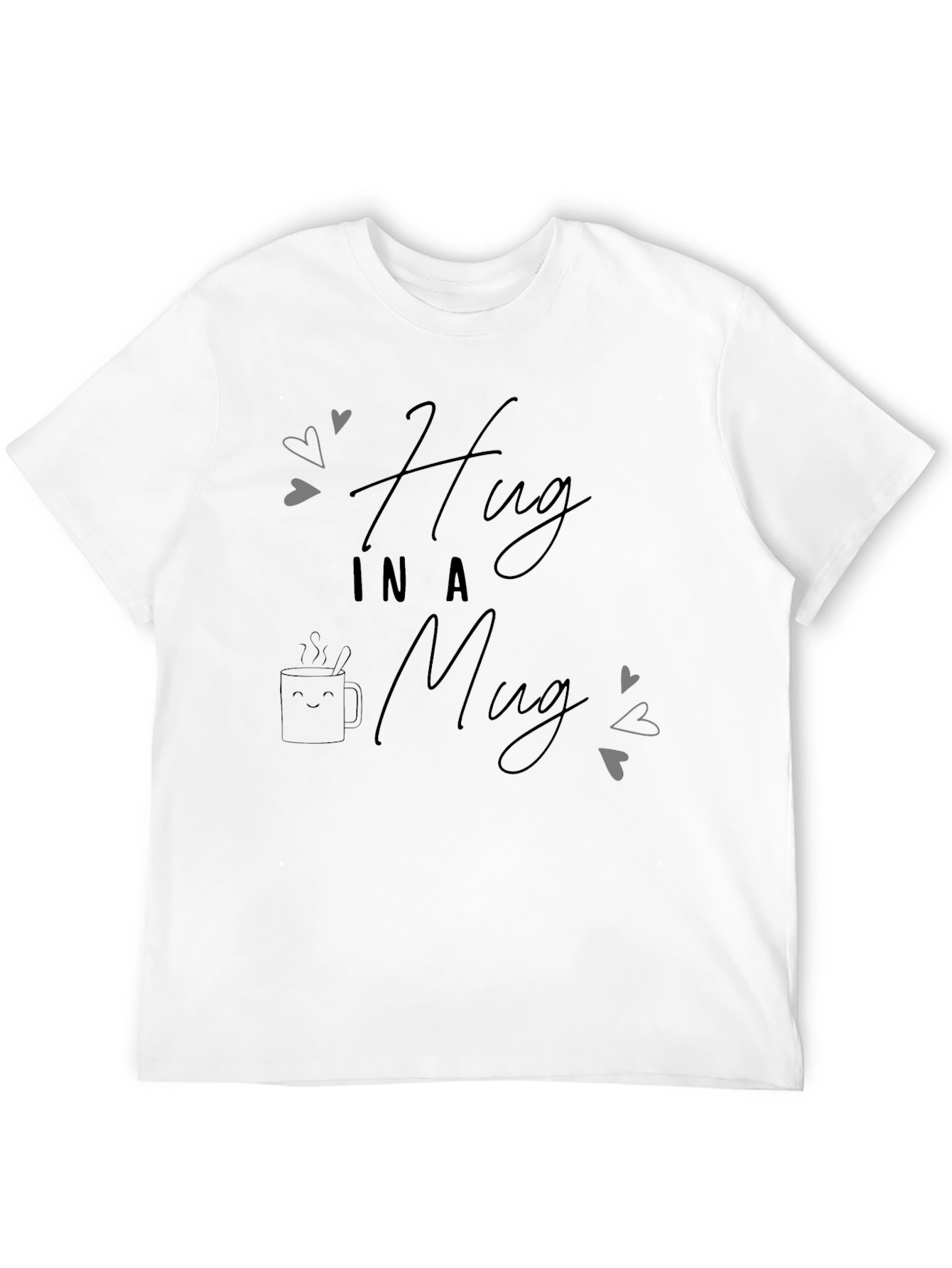 Hug in a Mug Black T-Shirt