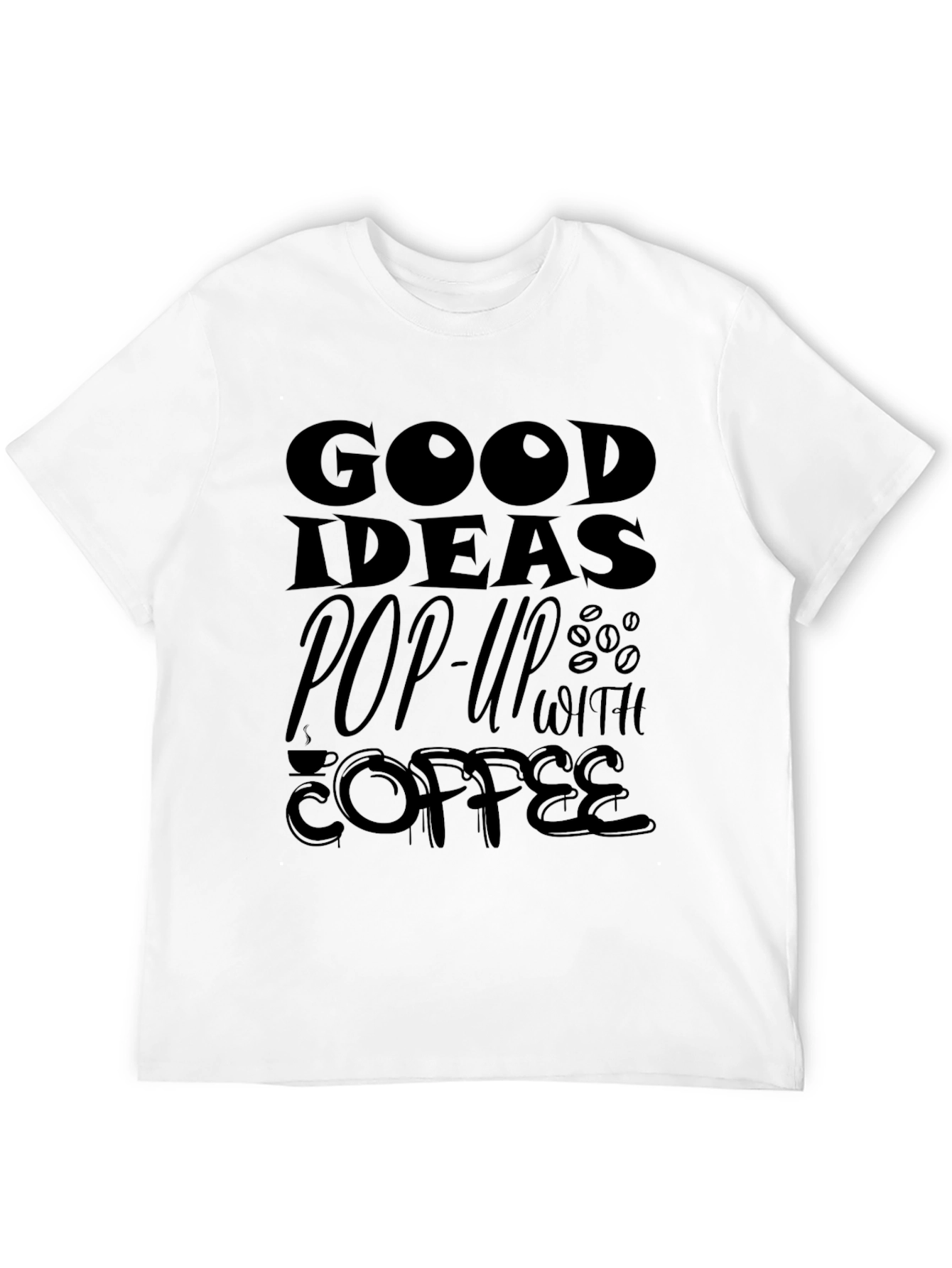 Good Ideas Coffee Graphic Tee