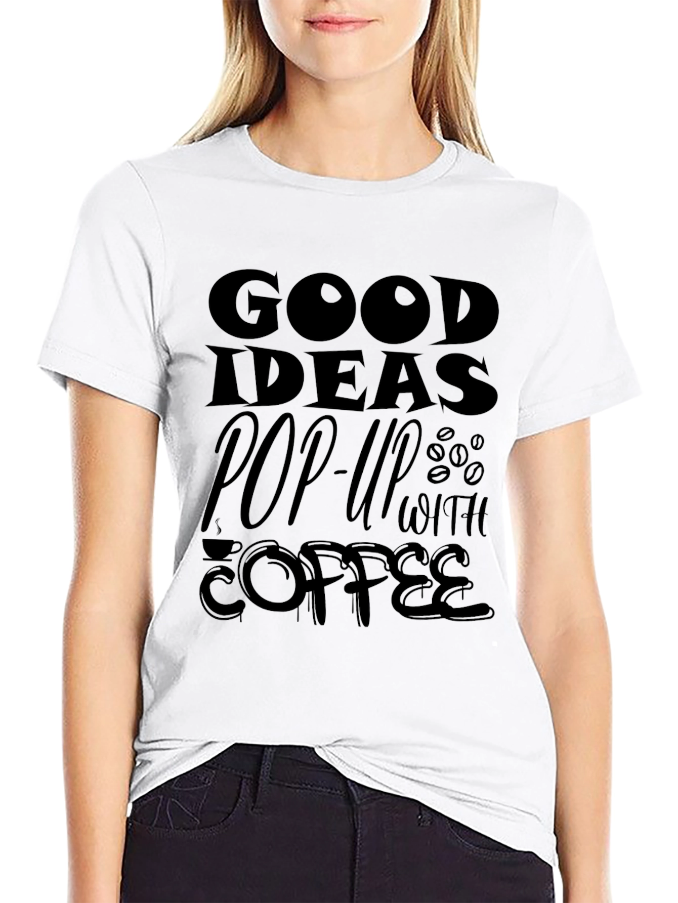 Good Ideas Coffee Graphic Tee