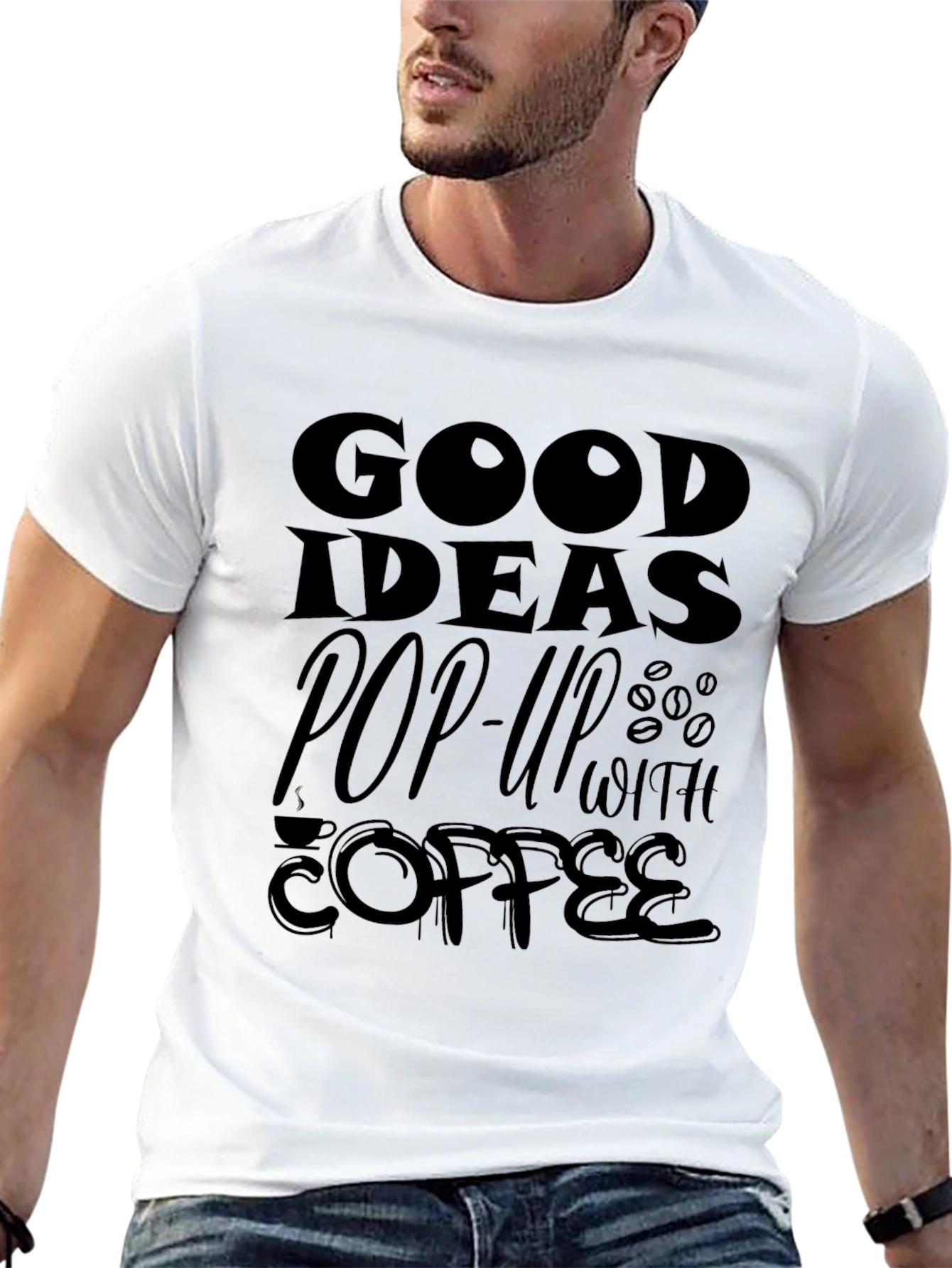 Good Ideas Coffee Graphic Tee