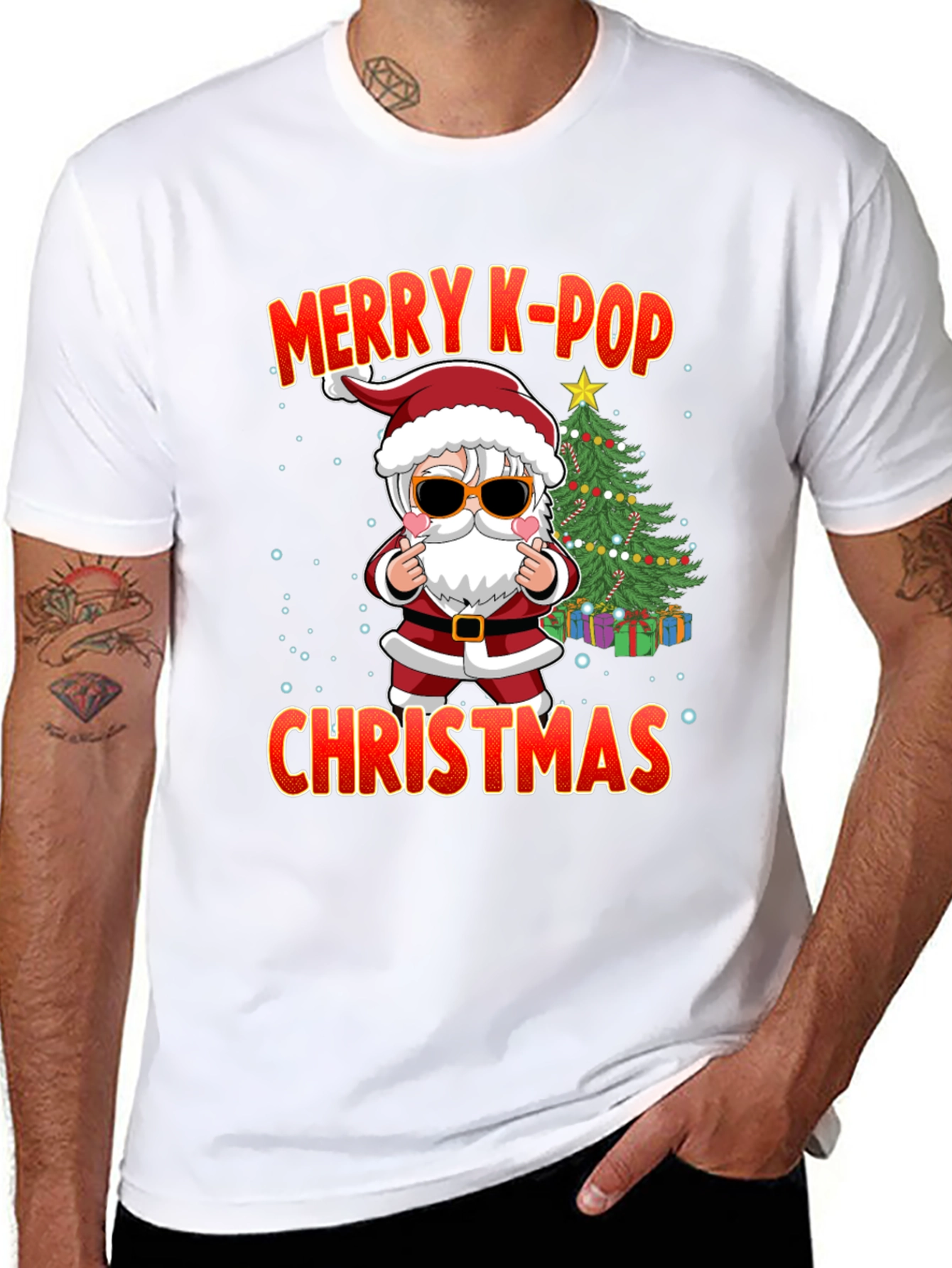 Merry K-Pop Christmas T-Shirt