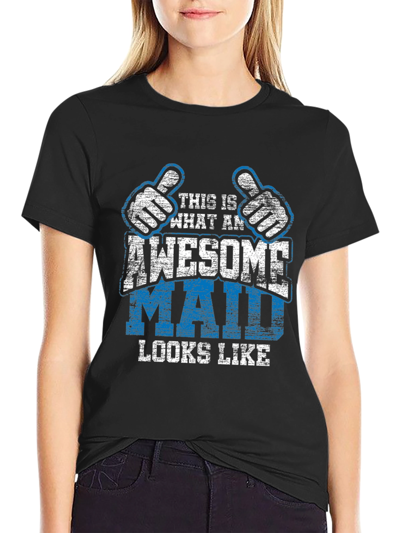Awesome Maid Graphic T-Shirt