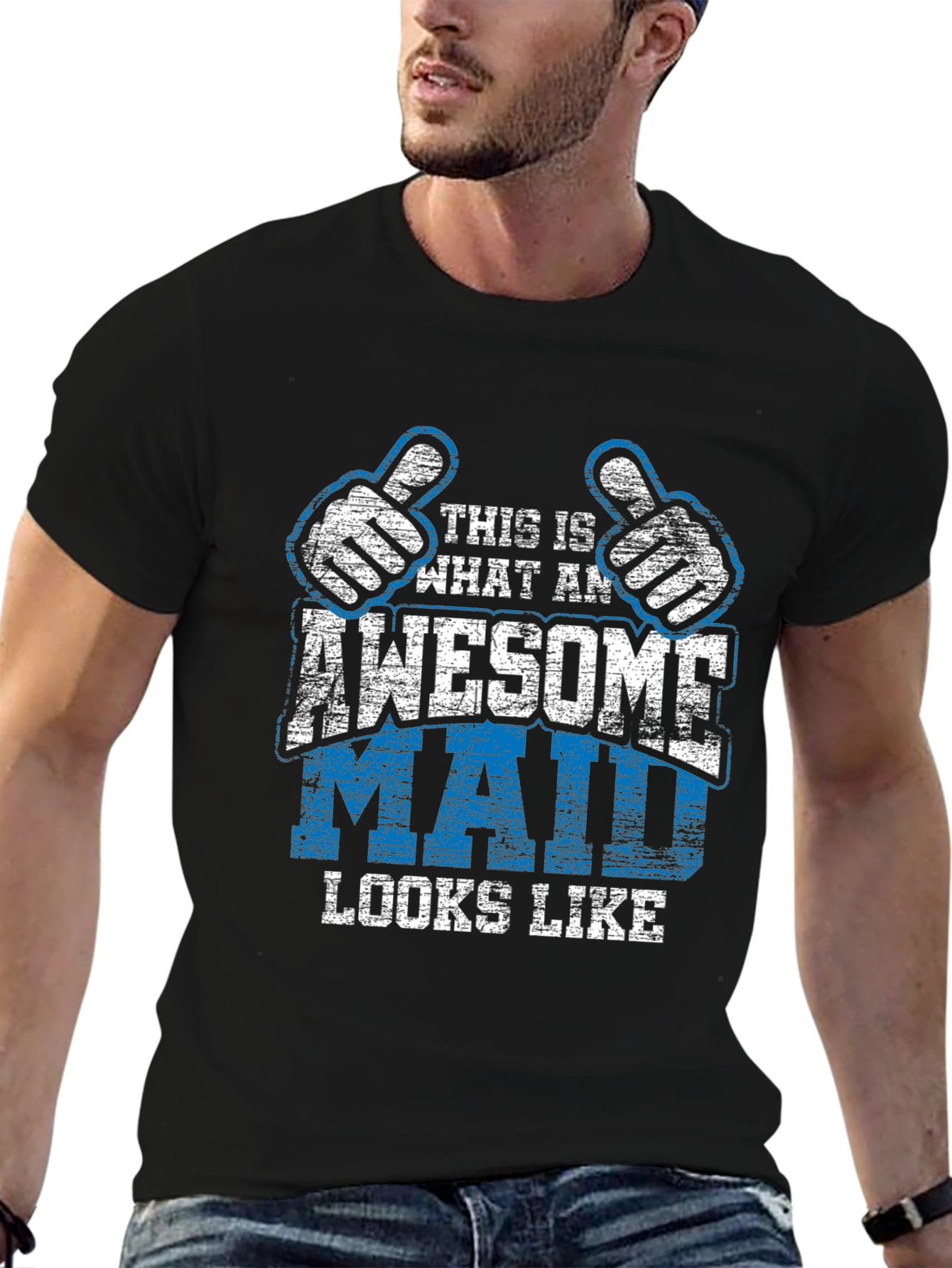Awesome Maid Graphic T-Shirt