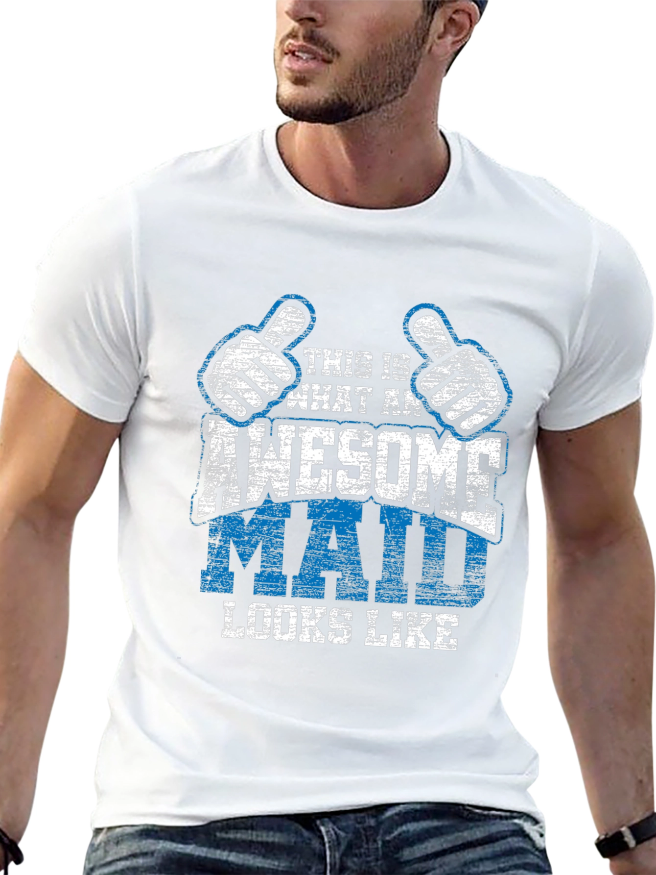 Awesome Maid Graphic T-Shirt